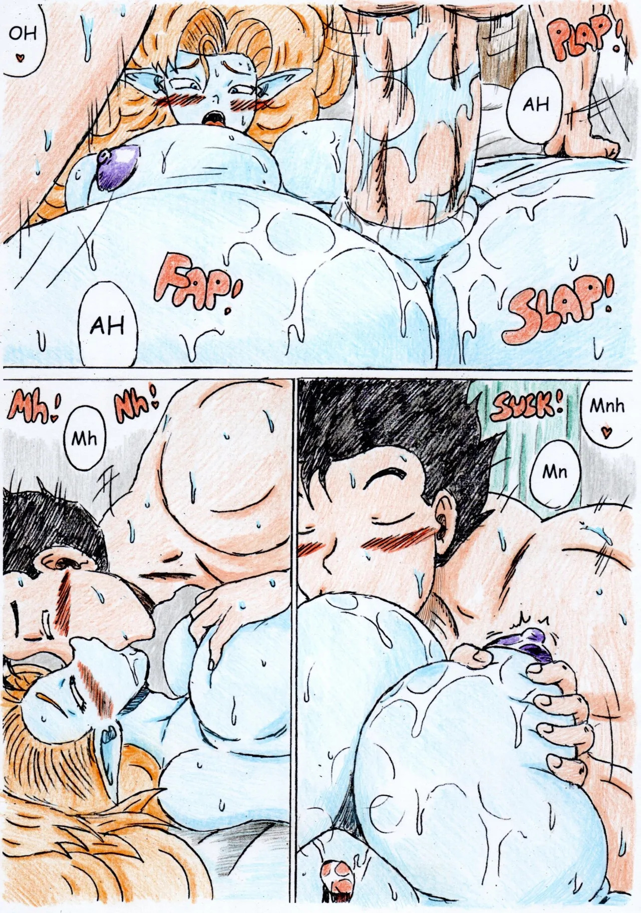 [TheWriteFiction] Dragon Ball Z Silver Age - Omake #1 - Gohan's Birthday Surprise - Page 14