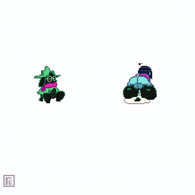 [Pixzapix] Training Dummy Ralsei (Deltarune) (Animated) - Page 10