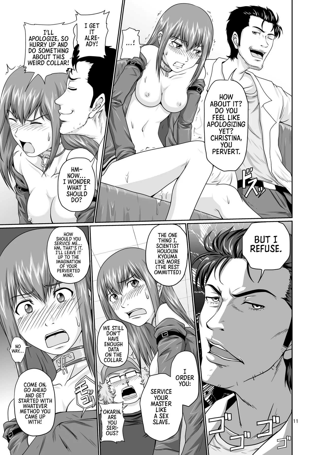 [Daizu no Susume (Toyama Teiji)] A Completely Submissive American Virgin - Chapter a -Sexual slavery Makise Kurisu- (Steins;Gate) [Digital] [English] [Morally Bankrupt Wizard Translations] - Page 10