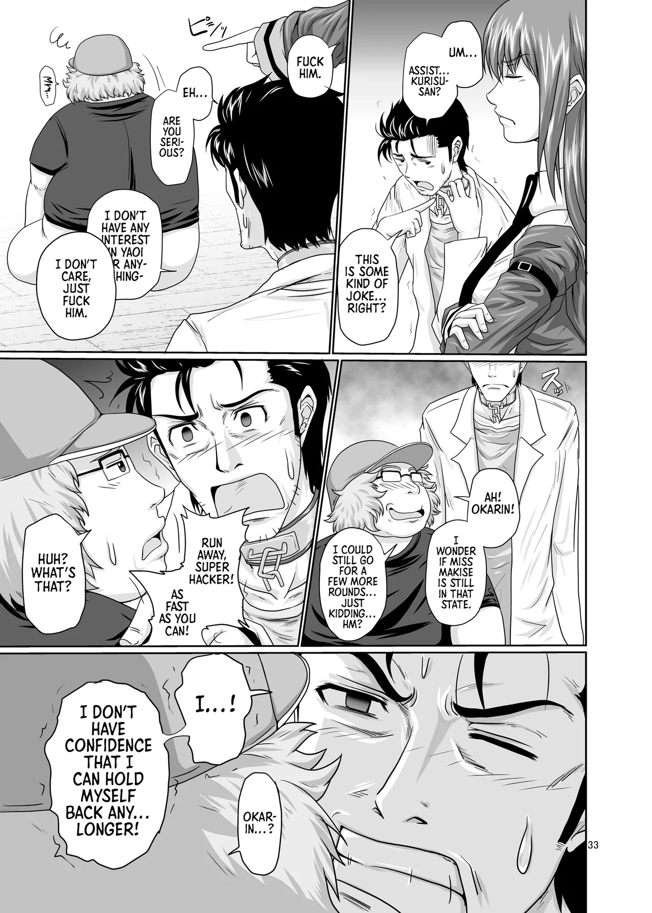 [Daizu no Susume (Toyama Teiji)] A Completely Submissive American Virgin - Chapter a -Sexual slavery Makise Kurisu- (Steins;Gate) [Digital] [English] [Morally Bankrupt Wizard Translations] - Page 32