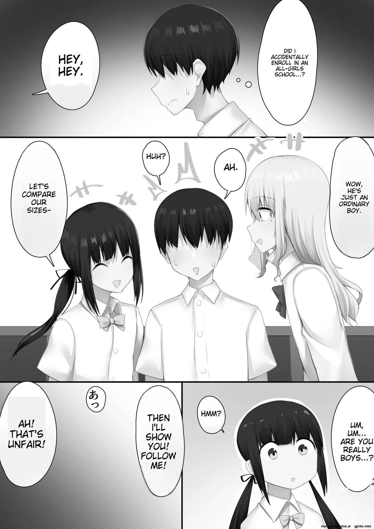 [Wanwan Bakufu (Kitajima Yuuki)] Danshikou ni Nyuugaku Shitara Ore Igai Zennin Otokonoko datta [MTL] - Page 31