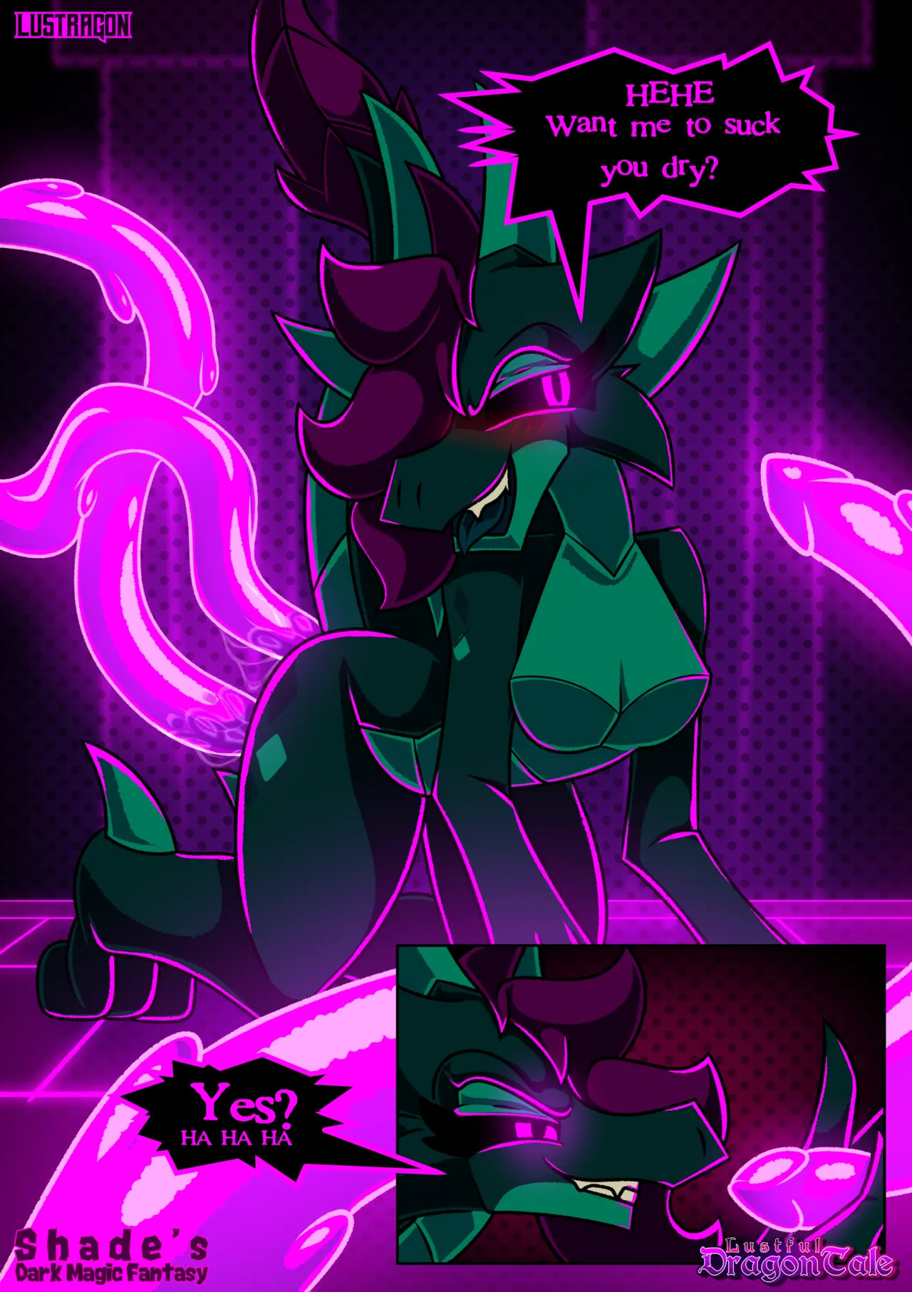 [Lustragon (Iestraig)] Shade's Dark Magic Fantasy - Page 11