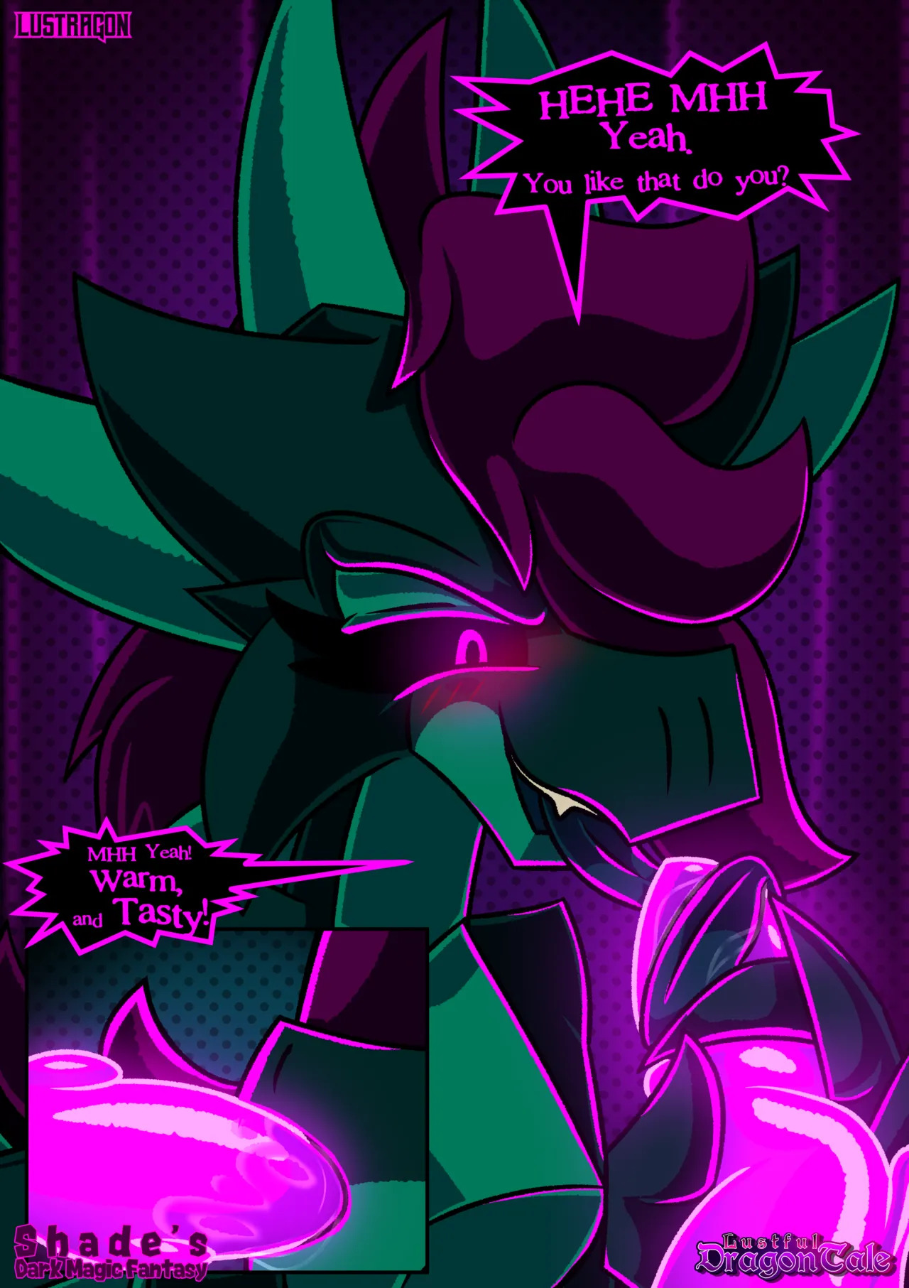 [Lustragon (Iestraig)] Shade's Dark Magic Fantasy - Page 12