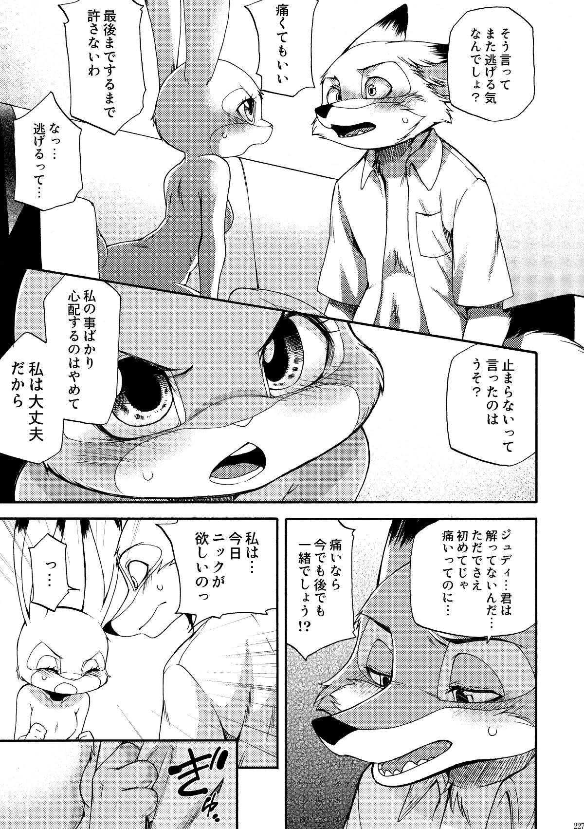 [Dogear (Inumimi Moeta)] be LOVERS Nick Judy Seijin Muke Sairoku-shuu2 (Zootopia) [Digital] - Page 227