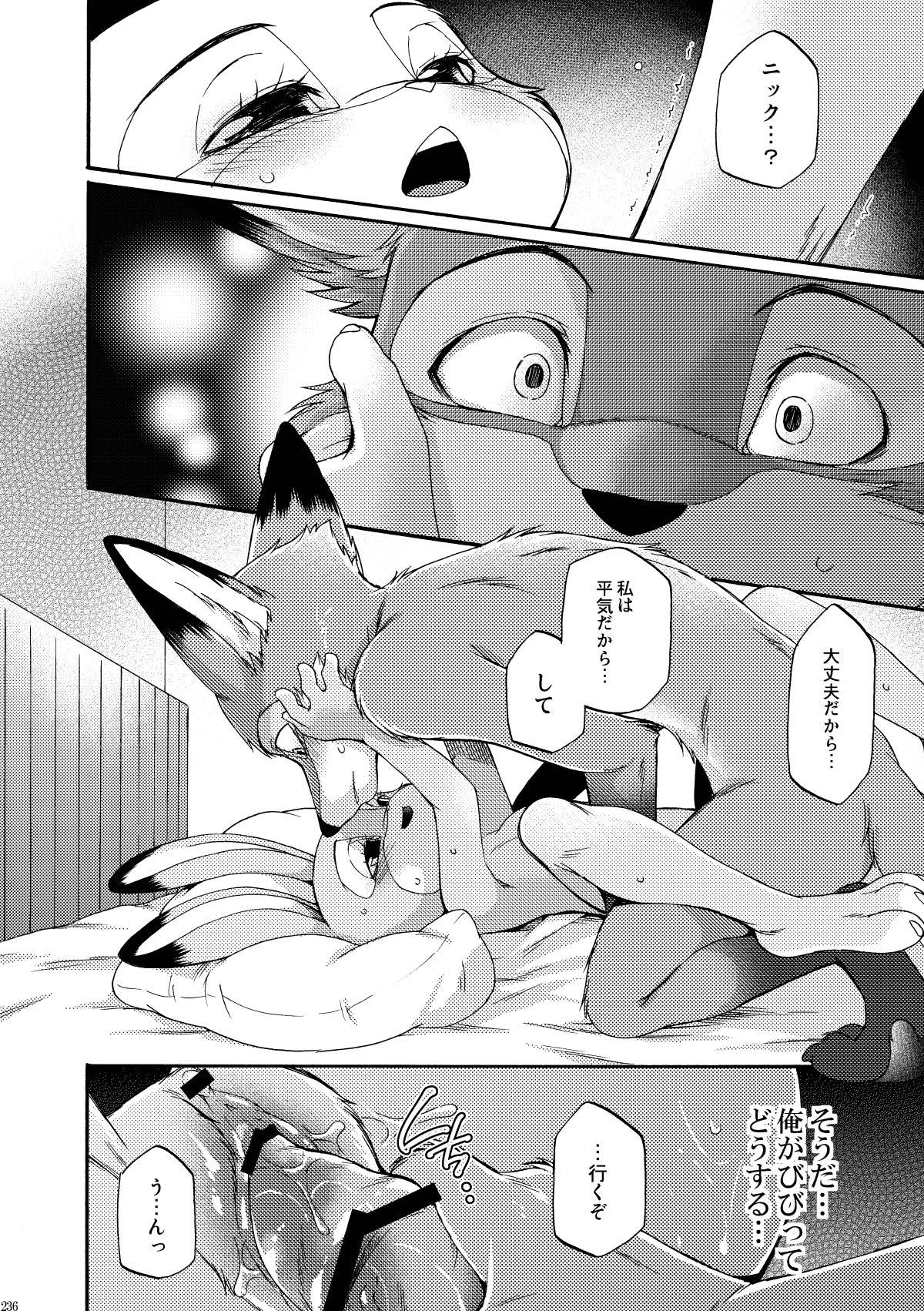 [Dogear (Inumimi Moeta)] be LOVERS Nick Judy Seijin Muke Sairoku-shuu2 (Zootopia) [Digital] - Page 236