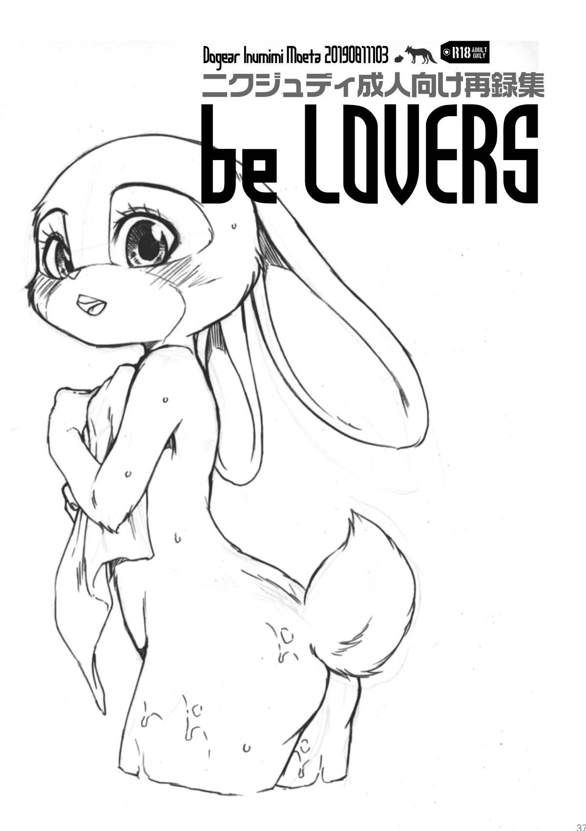 [Dogear (Inumimi Moeta)] be LOVERS Nick Judy Seijin Muke Sairoku-shuu2 (Zootopia) [Digital] - Page 37