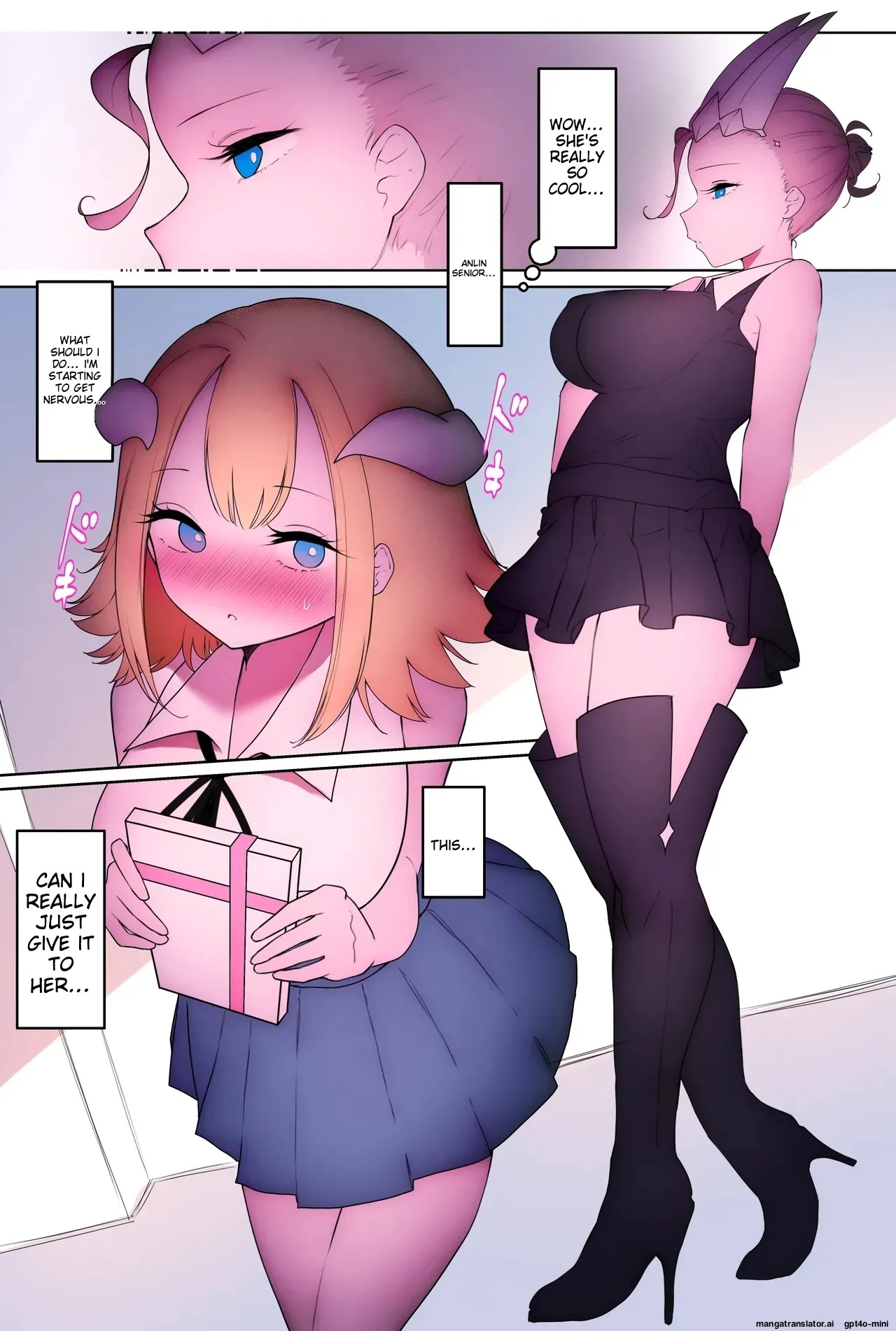 [W] Futanari Ashi Feti no Tenshi to Akuma ga Ecchi suru Hanashi 3 [English] [MTL] - Page 3