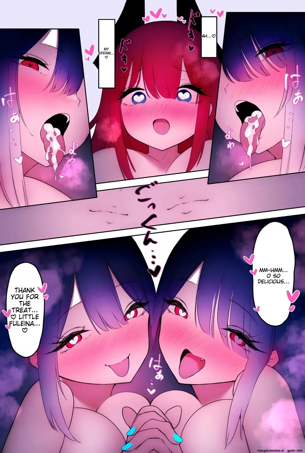 [W] Futanari Ashi Feti no Tenshi to Akuma ga Ecchi suru Hanashi 2 [English] [MTL] - Page 44