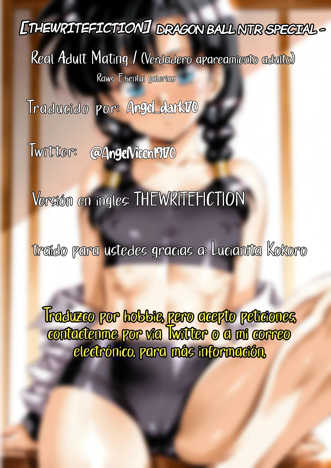 [TheWriteFiction] DRAGONBALL NTR Special - Real Adult Mating - Page 25