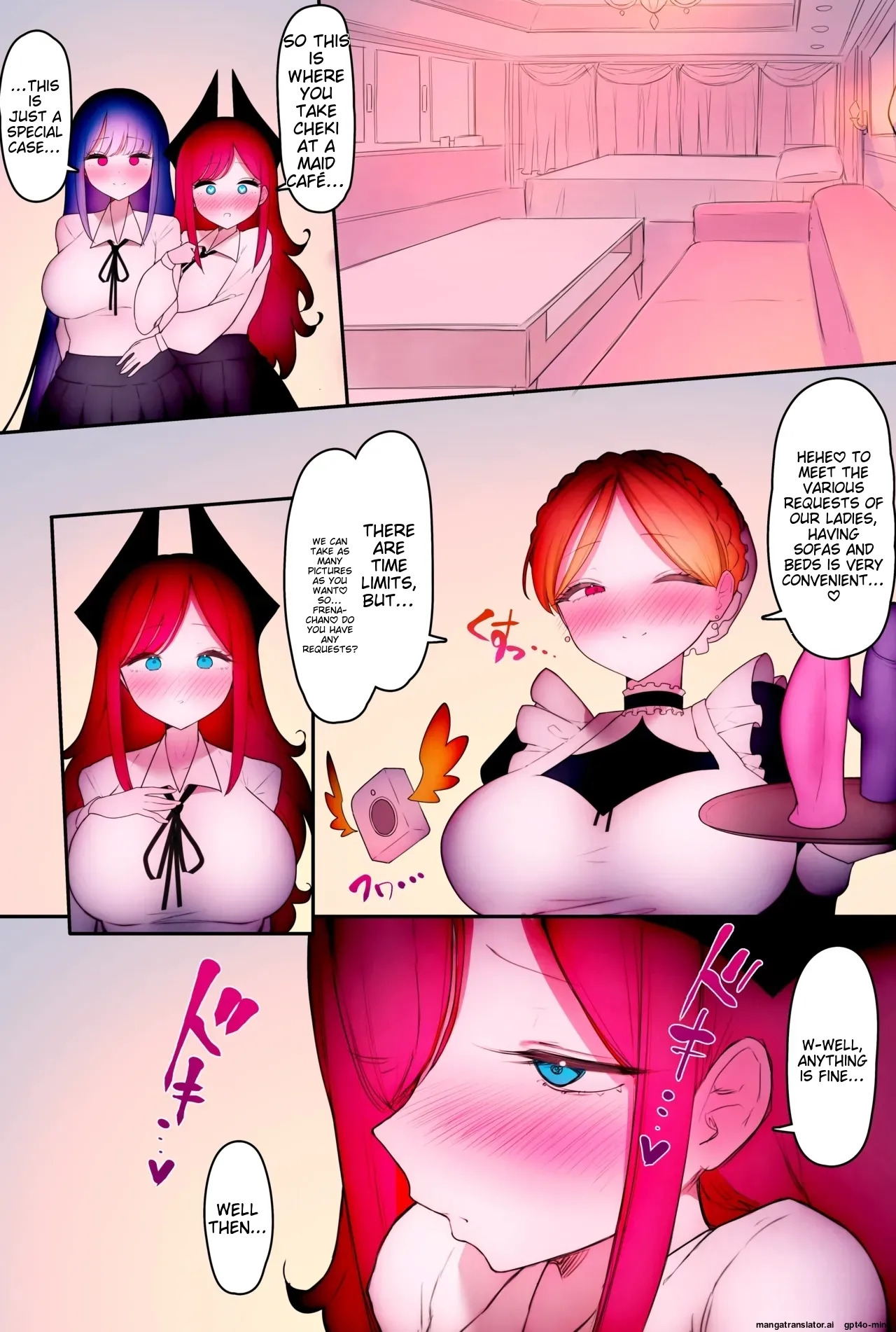 [W] Futanari Ashi Feti no Maid Kissa e Youkoso [English] [MTL] - Page 29