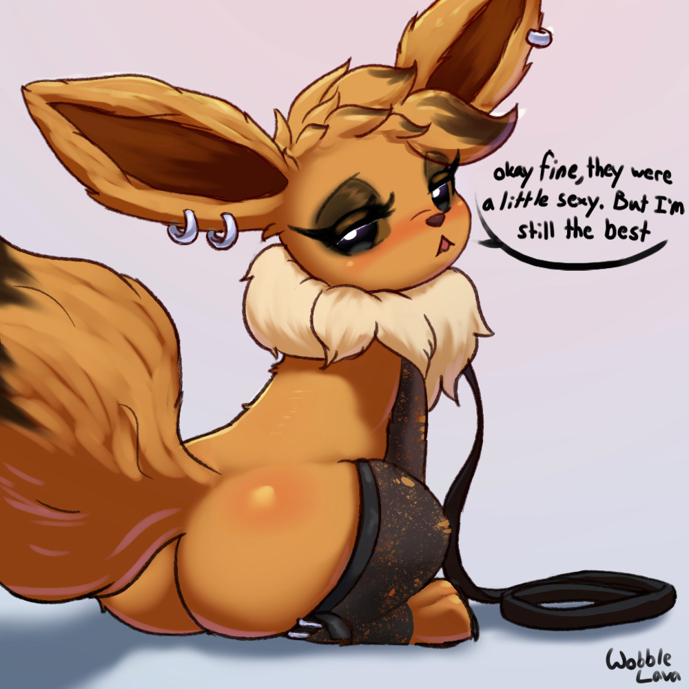 [WobbleLava] Goth Eeeveelutions (Pokémon) - Page 20