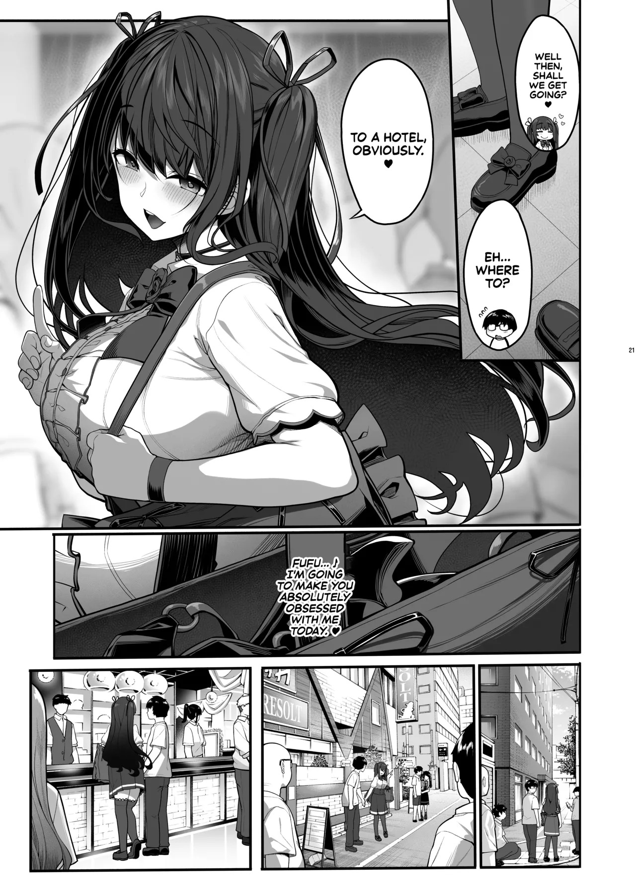 [Kirintei (Kirin Kakeru)] Ayatsuki Amane wa Sugao o Kakushite Koi o Suru | Ayatsuki Amane Hides Her True Self to Fall in Love [English] [Castle TL] [Digital] - Page 20
