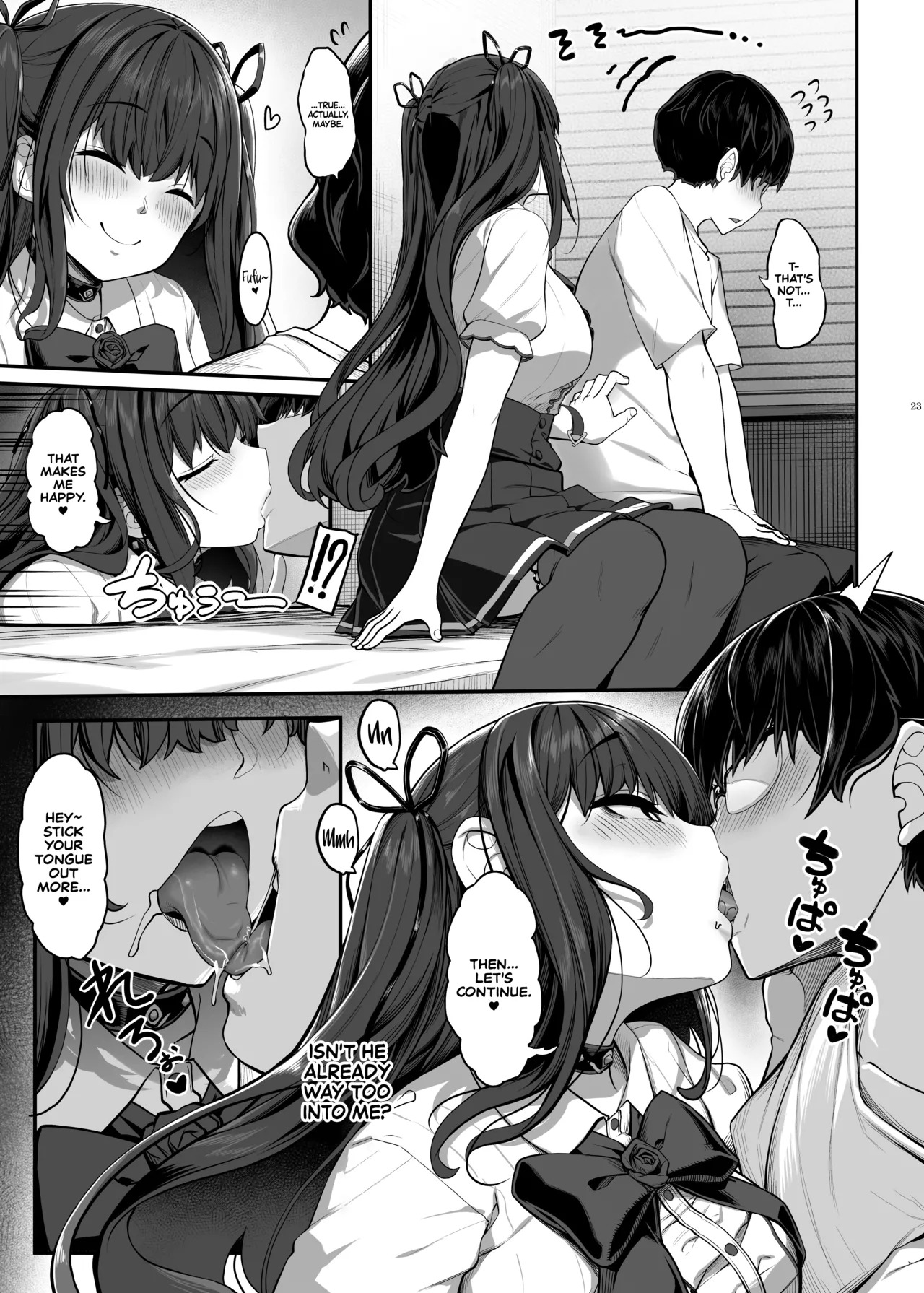 [Kirintei (Kirin Kakeru)] Ayatsuki Amane wa Sugao o Kakushite Koi o Suru | Ayatsuki Amane Hides Her True Self to Fall in Love [English] [Castle TL] [Digital] - Page 22