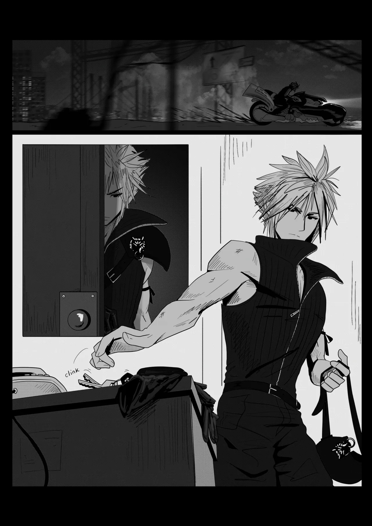 [Safaia🦋] Cloud x Tifa comic - Post-ACC ch.1-2 (Final Fantasy VII) - Page 11