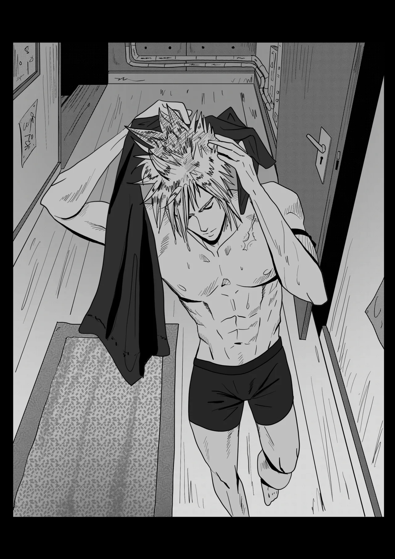 [Safaia🦋] Cloud x Tifa comic - Post-ACC ch.1-2 (Final Fantasy VII) - Page 13