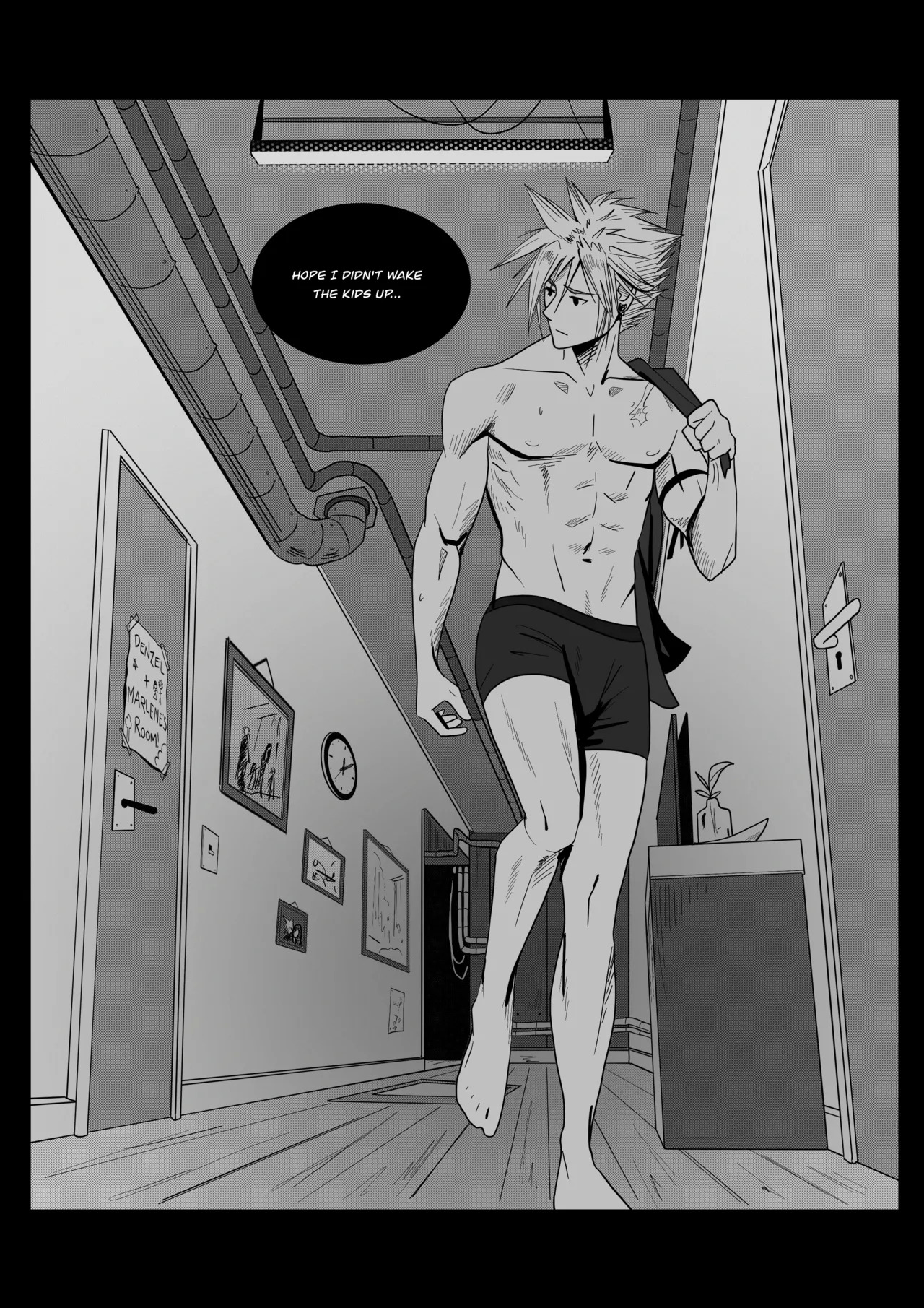 [Safaia🦋] Cloud x Tifa comic - Post-ACC ch.1-2 (Final Fantasy VII) - Page 14