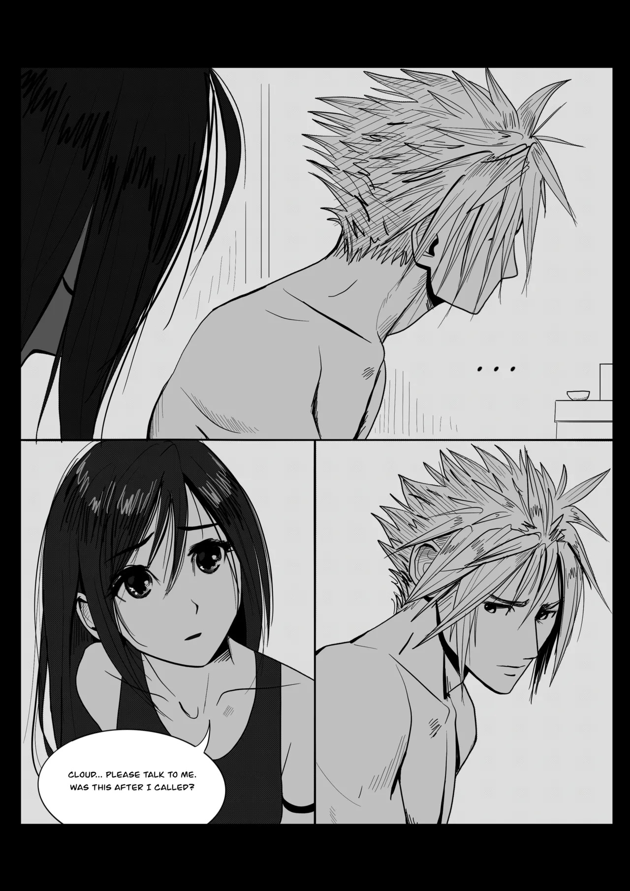 [Safaia🦋] Cloud x Tifa comic - Post-ACC ch.1-2 (Final Fantasy VII) - Page 17