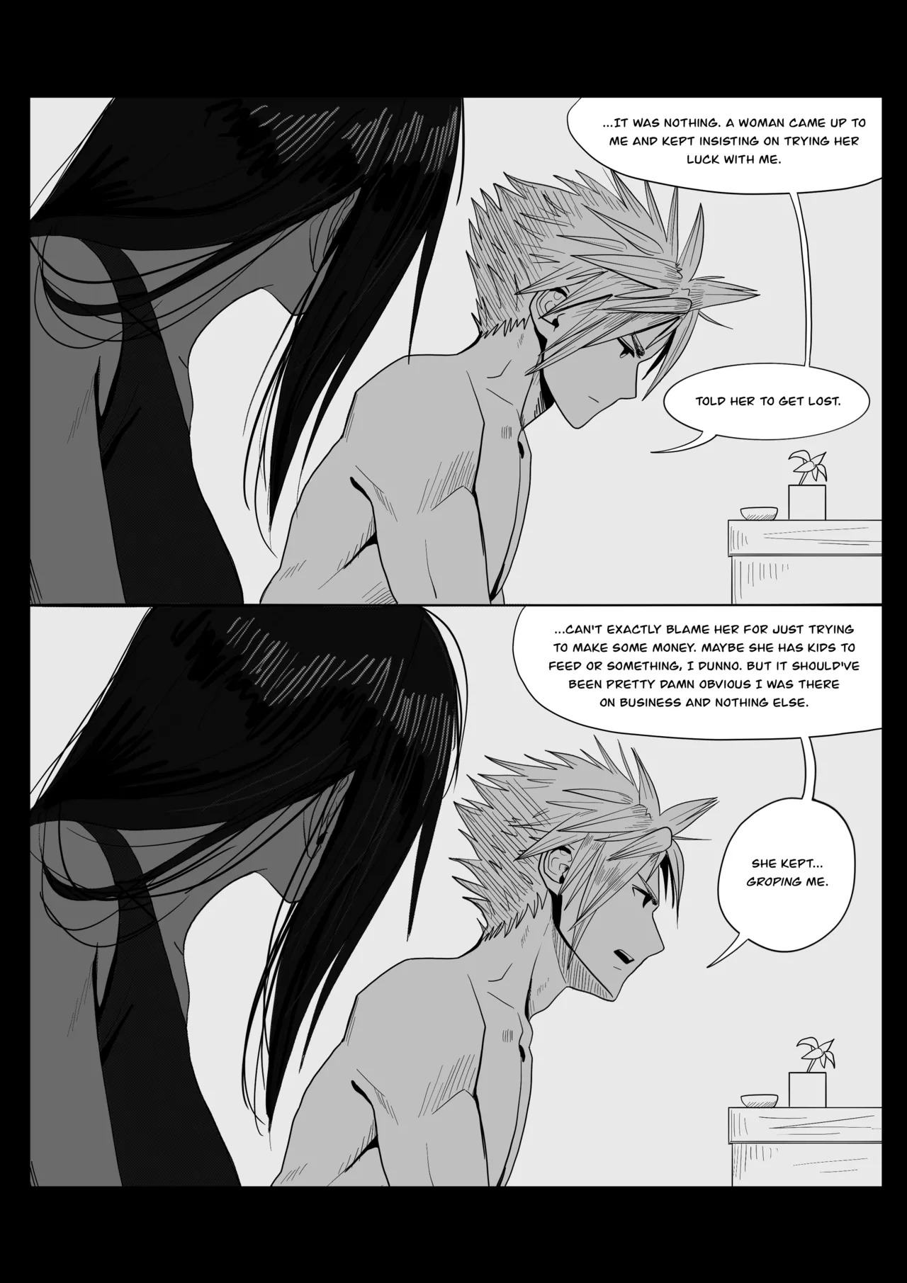 [Safaia🦋] Cloud x Tifa comic - Post-ACC ch.1-2 (Final Fantasy VII) - Page 18