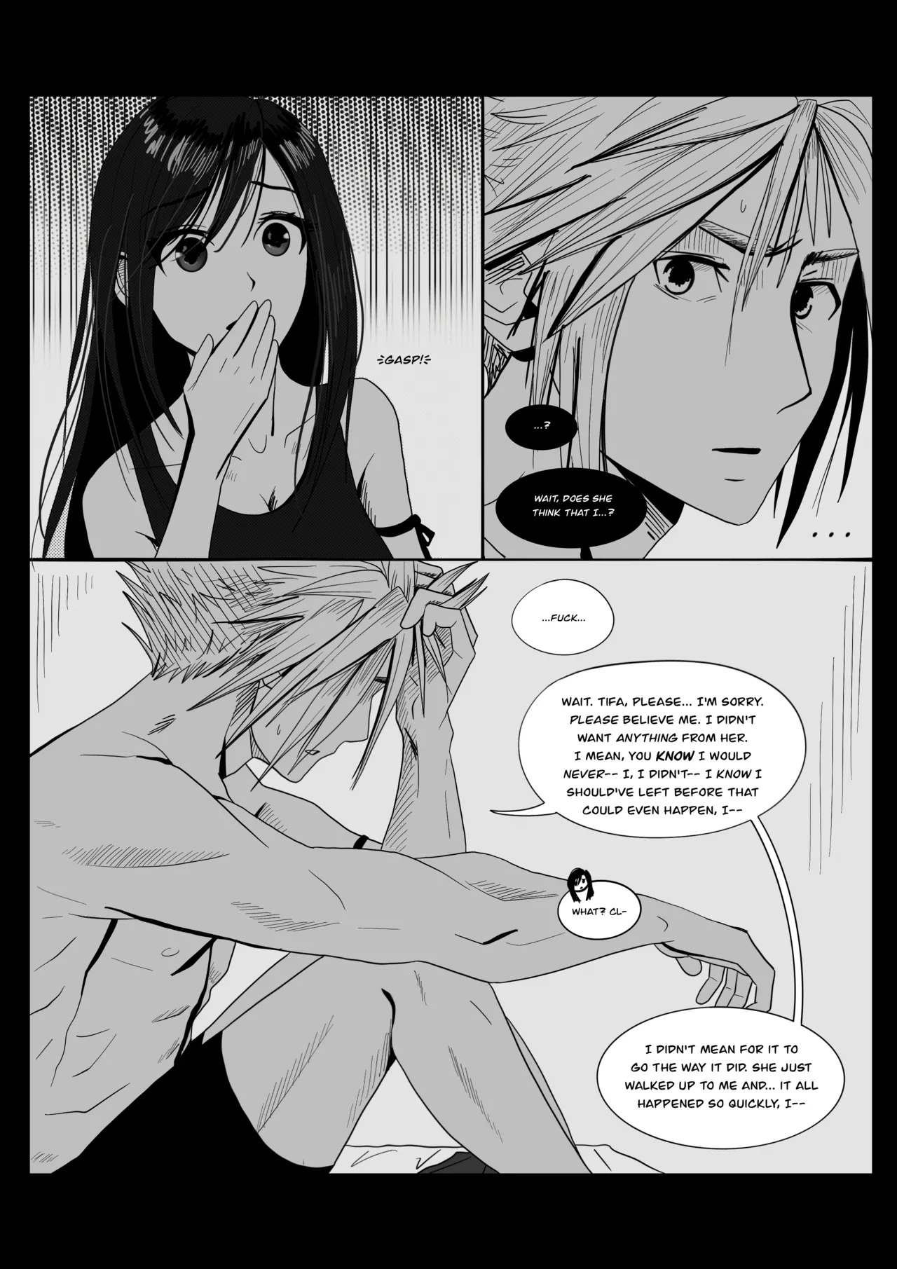 [Safaia🦋] Cloud x Tifa comic - Post-ACC ch.1-2 (Final Fantasy VII) - Page 19