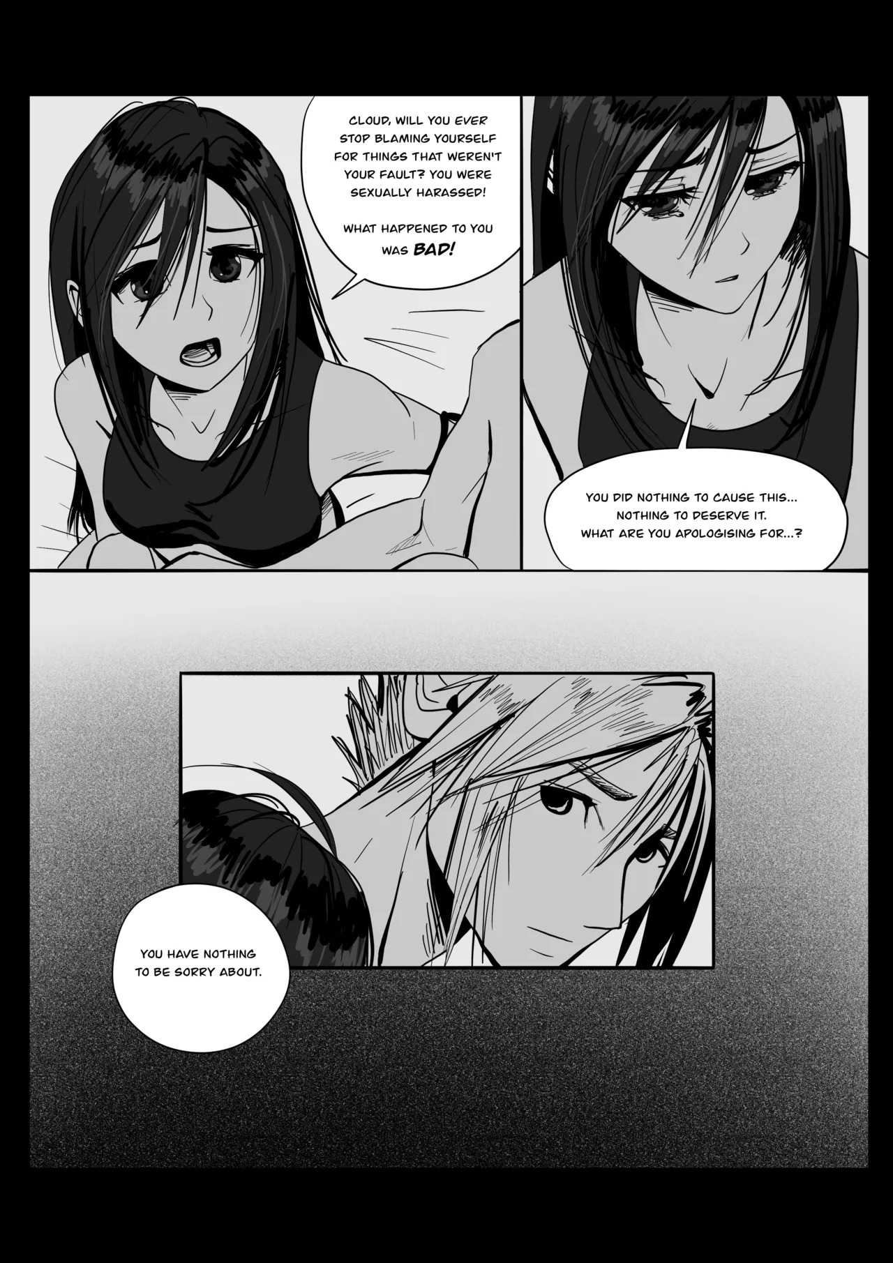 [Safaia🦋] Cloud x Tifa comic - Post-ACC ch.1-2 (Final Fantasy VII) - Page 23