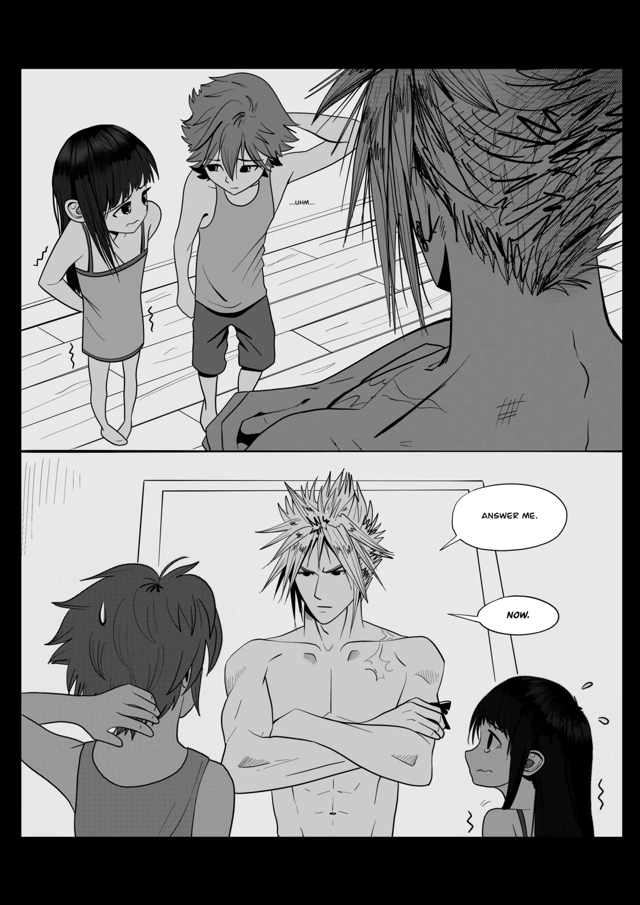 [Safaia🦋] Cloud x Tifa comic - Post-ACC ch.1-2 (Final Fantasy VII) - Page 40