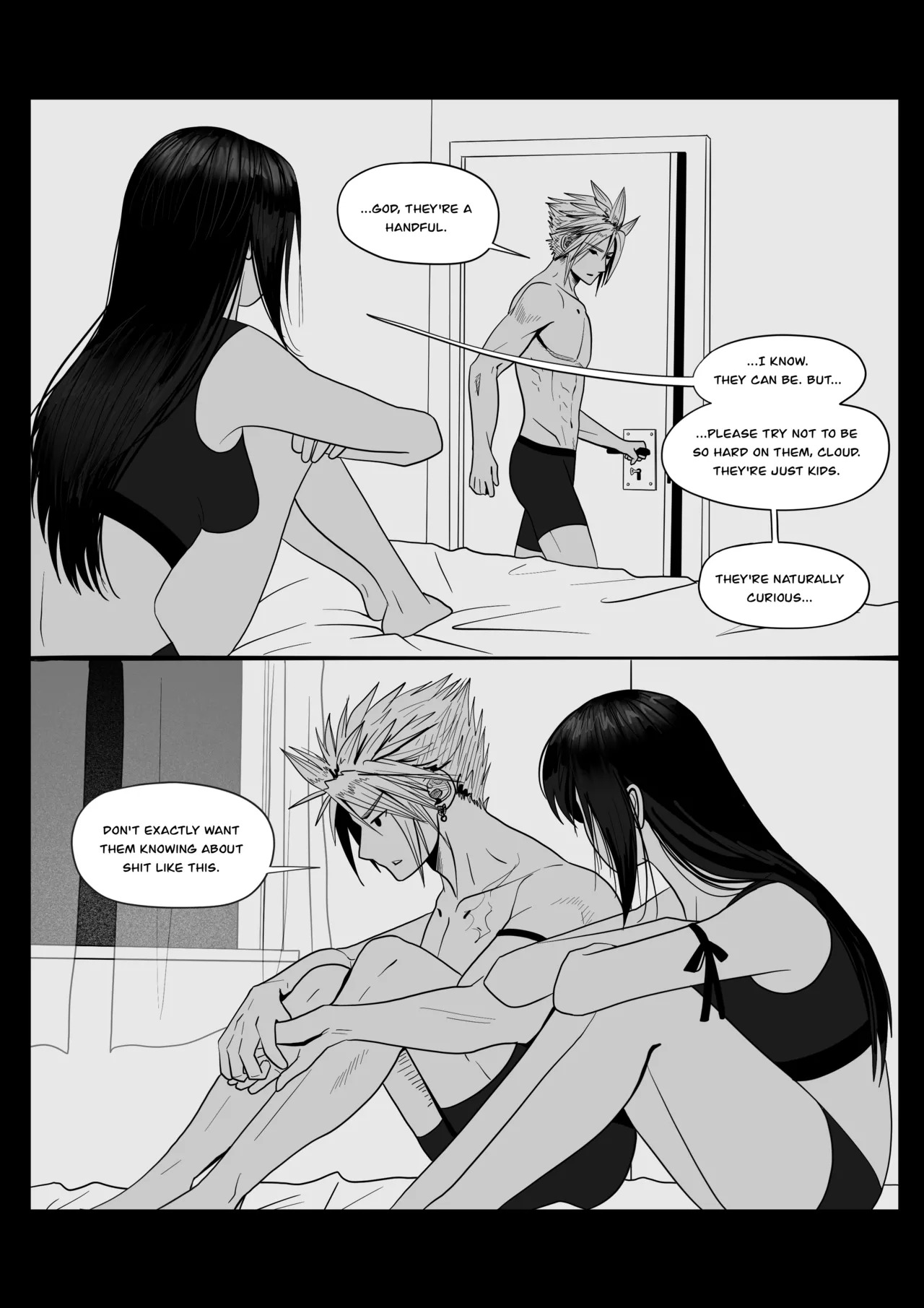 [Safaia🦋] Cloud x Tifa comic - Post-ACC ch.1-2 (Final Fantasy VII) - Page 49