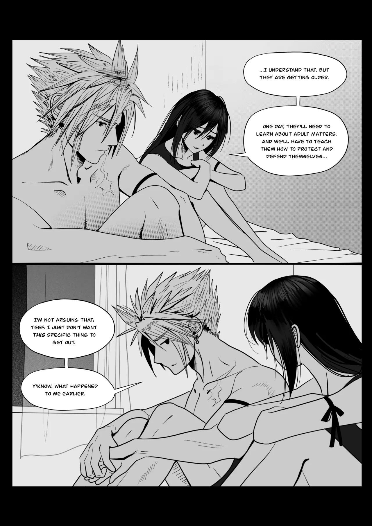 [Safaia🦋] Cloud x Tifa comic - Post-ACC ch.1-2 (Final Fantasy VII) - Page 50