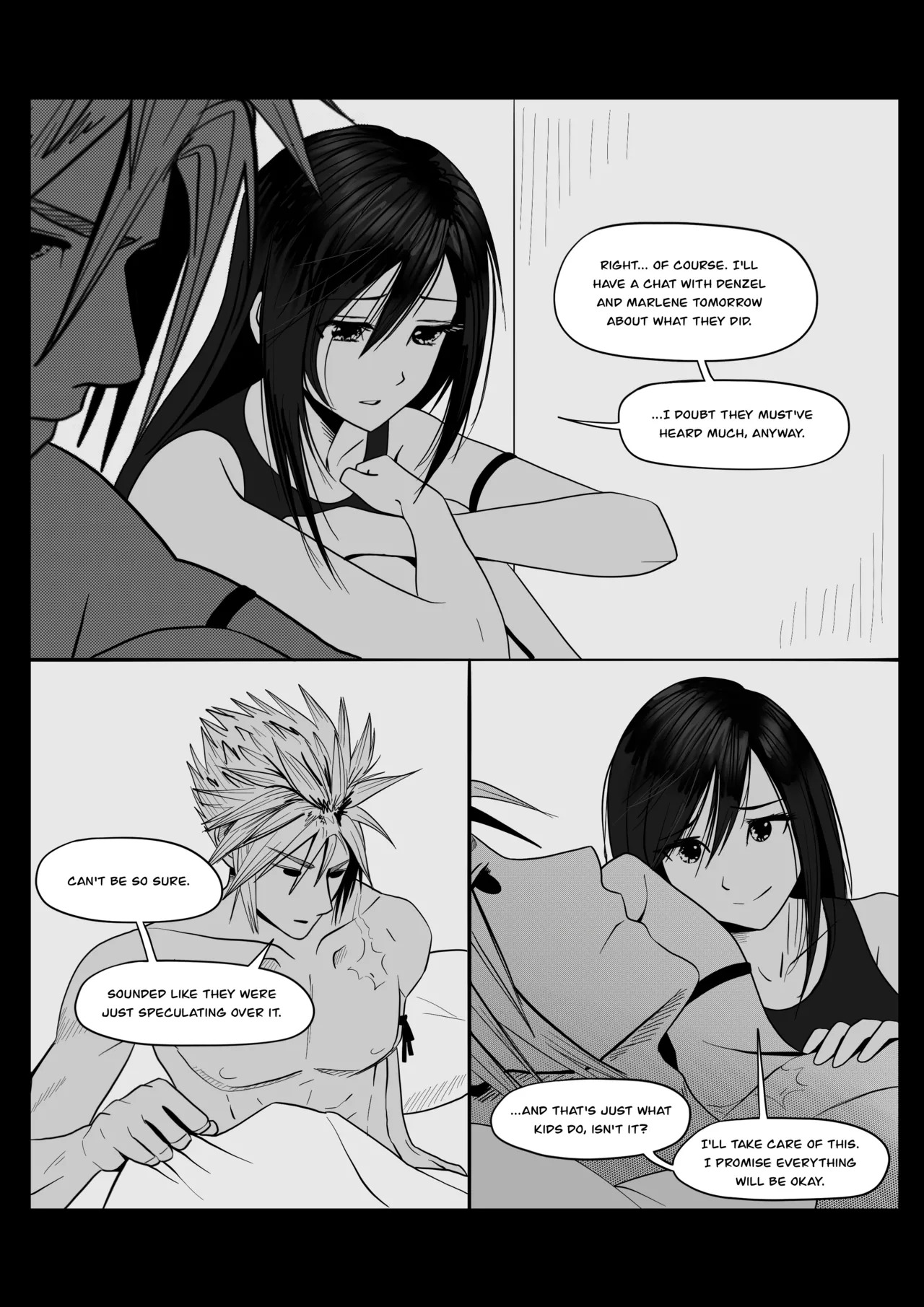 [Safaia🦋] Cloud x Tifa comic - Post-ACC ch.1-2 (Final Fantasy VII) - Page 51