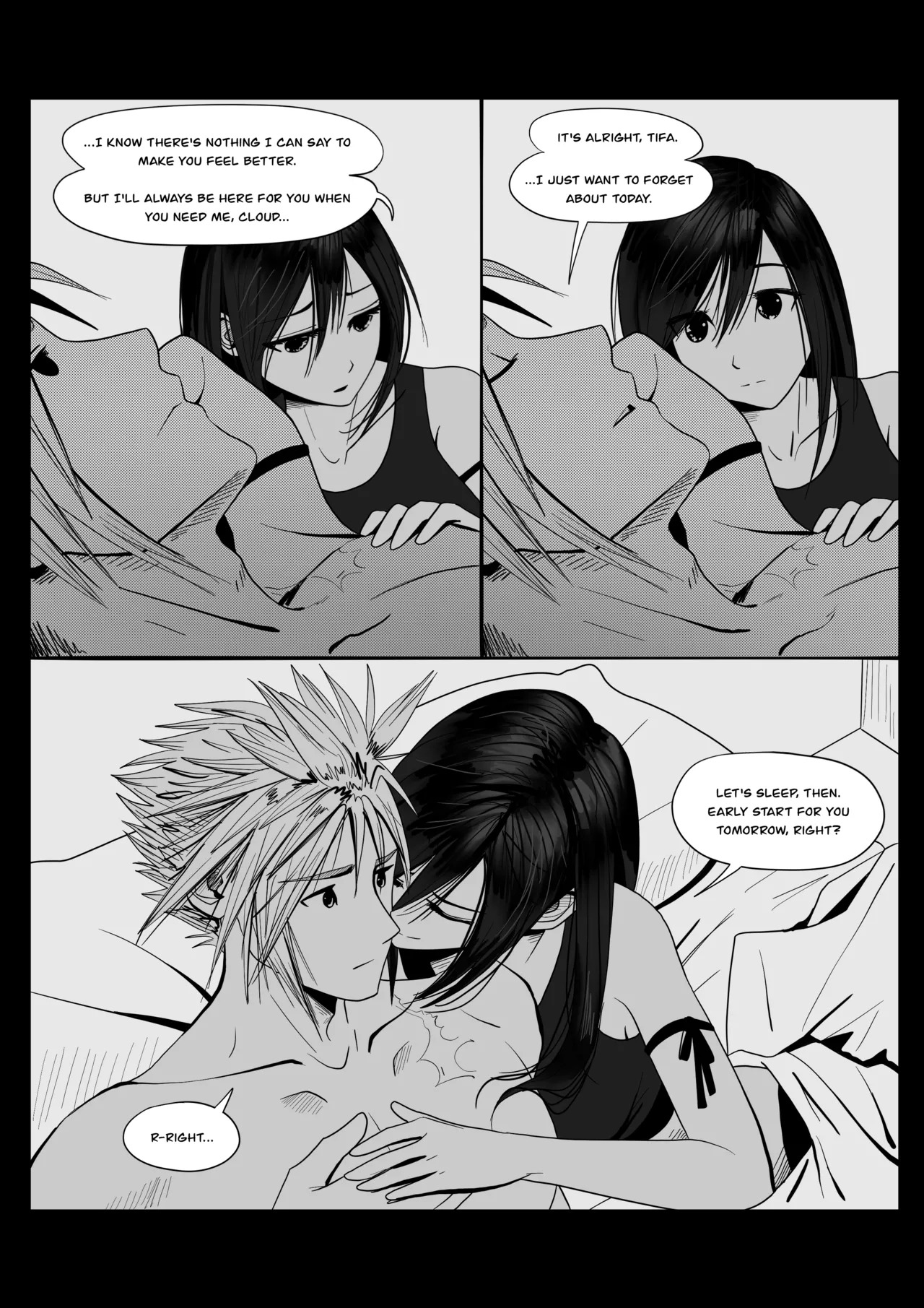 [Safaia🦋] Cloud x Tifa comic - Post-ACC ch.1-2 (Final Fantasy VII) - Page 52
