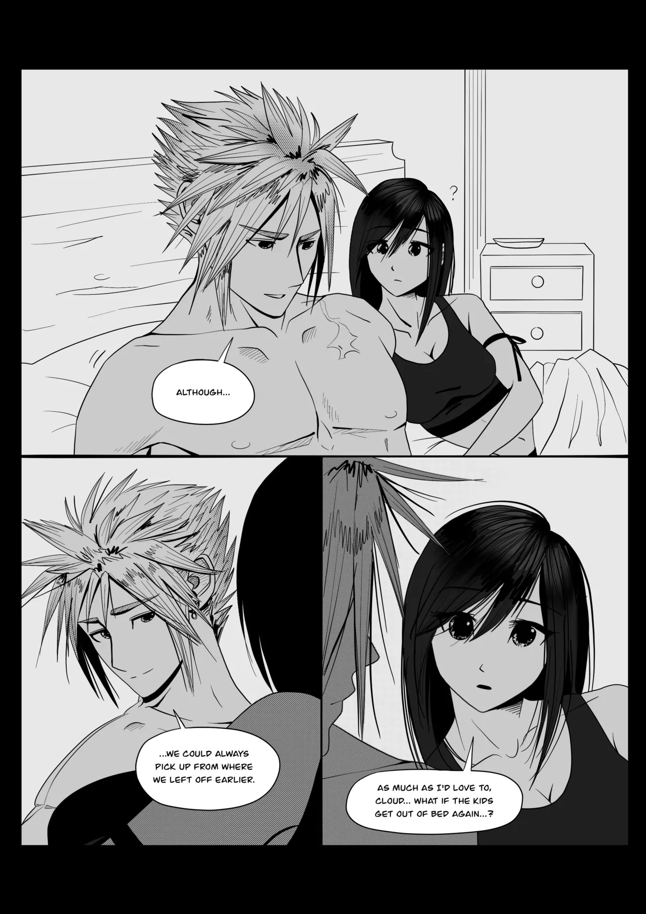 [Safaia🦋] Cloud x Tifa comic - Post-ACC ch.1-2 (Final Fantasy VII) - Page 53