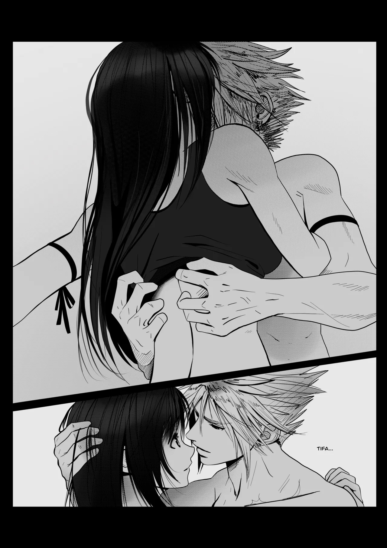 [Safaia🦋] Cloud x Tifa comic - Post-ACC ch.1-2 (Final Fantasy VII) - Page 56