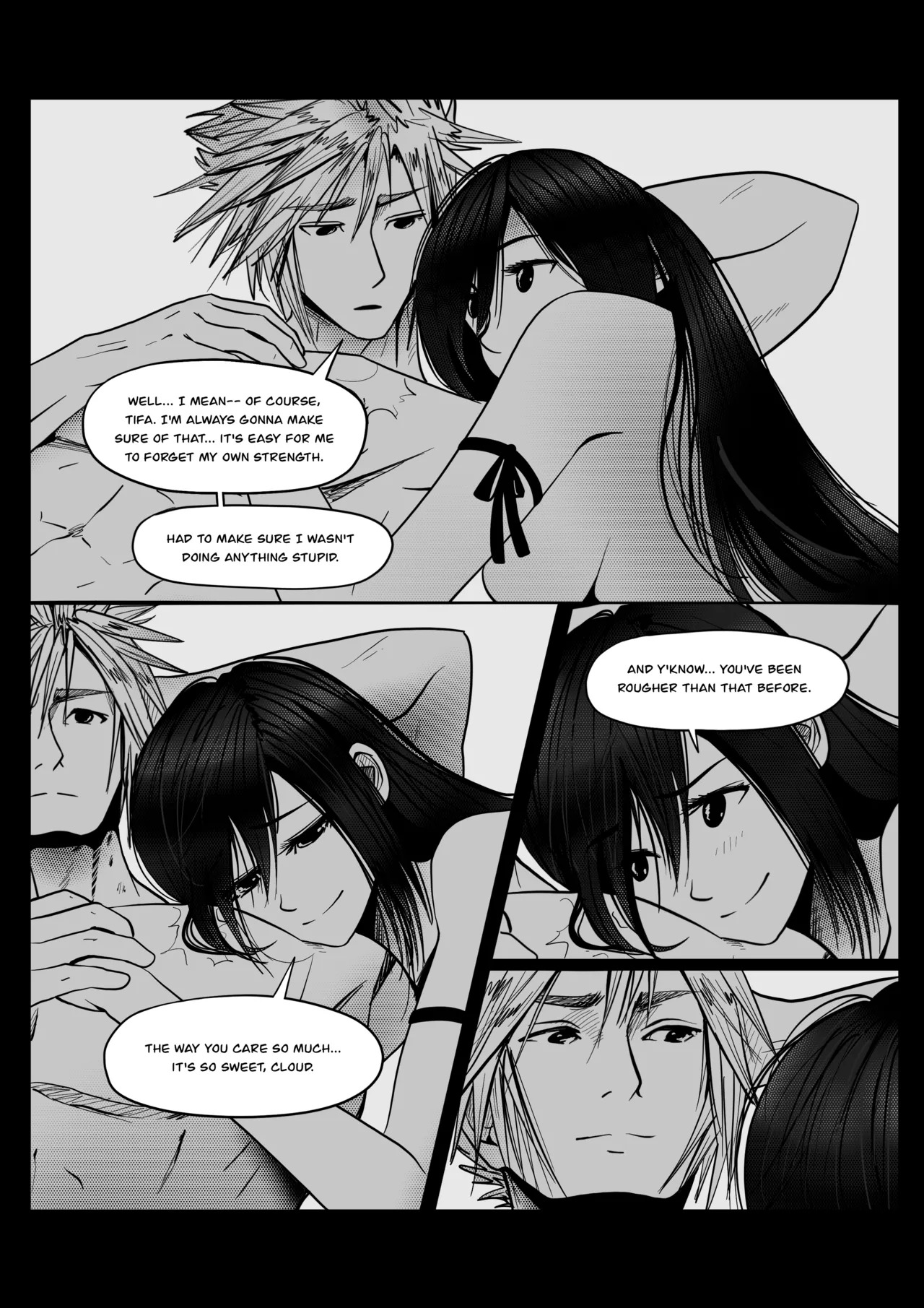 [Safaia🦋] Cloud x Tifa comic - Post-ACC ch.1-2 (Final Fantasy VII) - Page 74