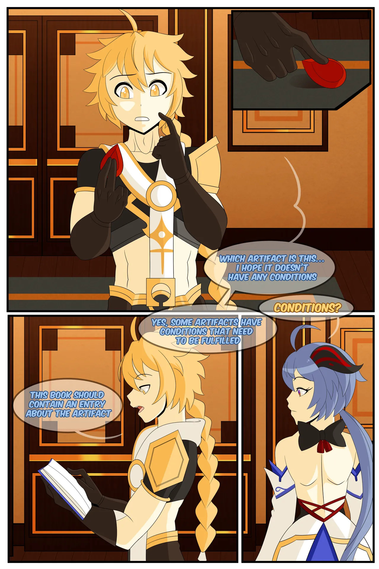 [Kawaii Tsun'aho (SenpaiLove)] Trading visions with Ganyu! [English] - Page 11