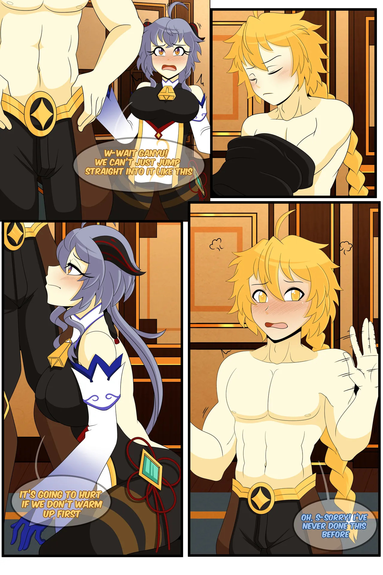 [Kawaii Tsun'aho (SenpaiLove)] Trading visions with Ganyu! [English] - Page 14