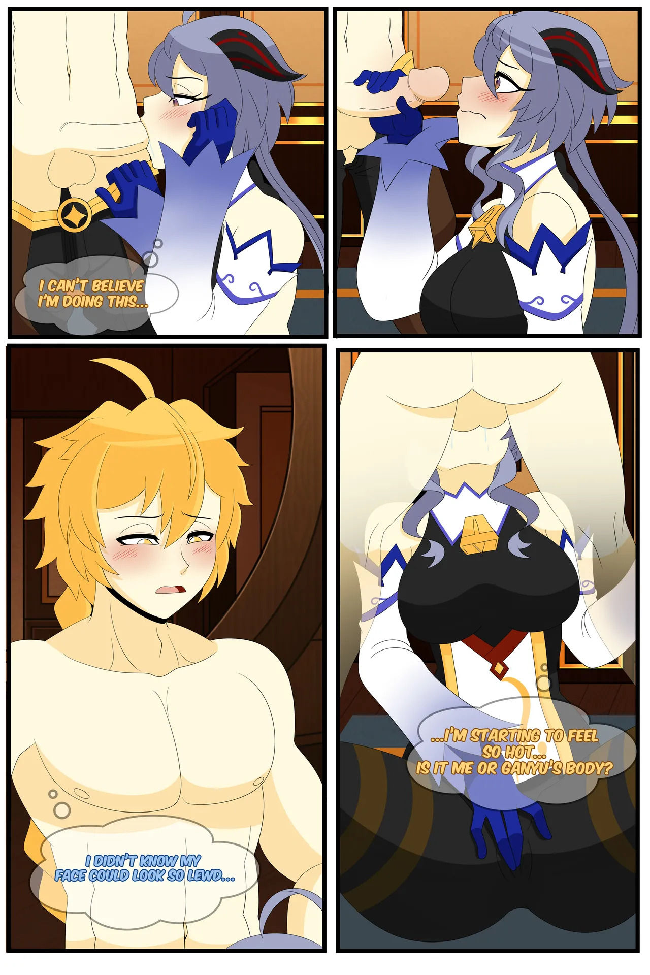 [Kawaii Tsun'aho (SenpaiLove)] Trading visions with Ganyu! [English] - Page 15