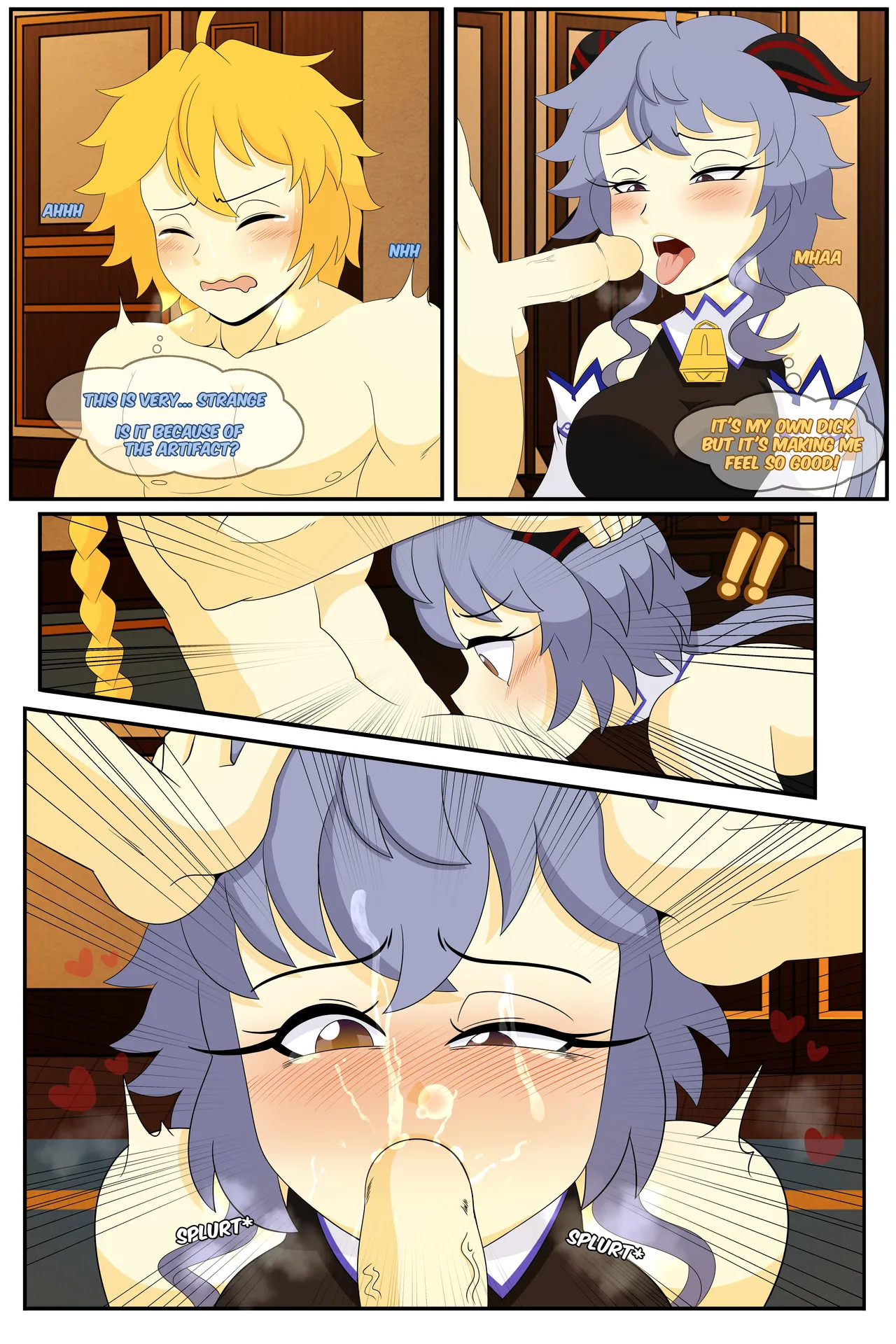 [Kawaii Tsun'aho (SenpaiLove)] Trading visions with Ganyu! [English] - Page 16
