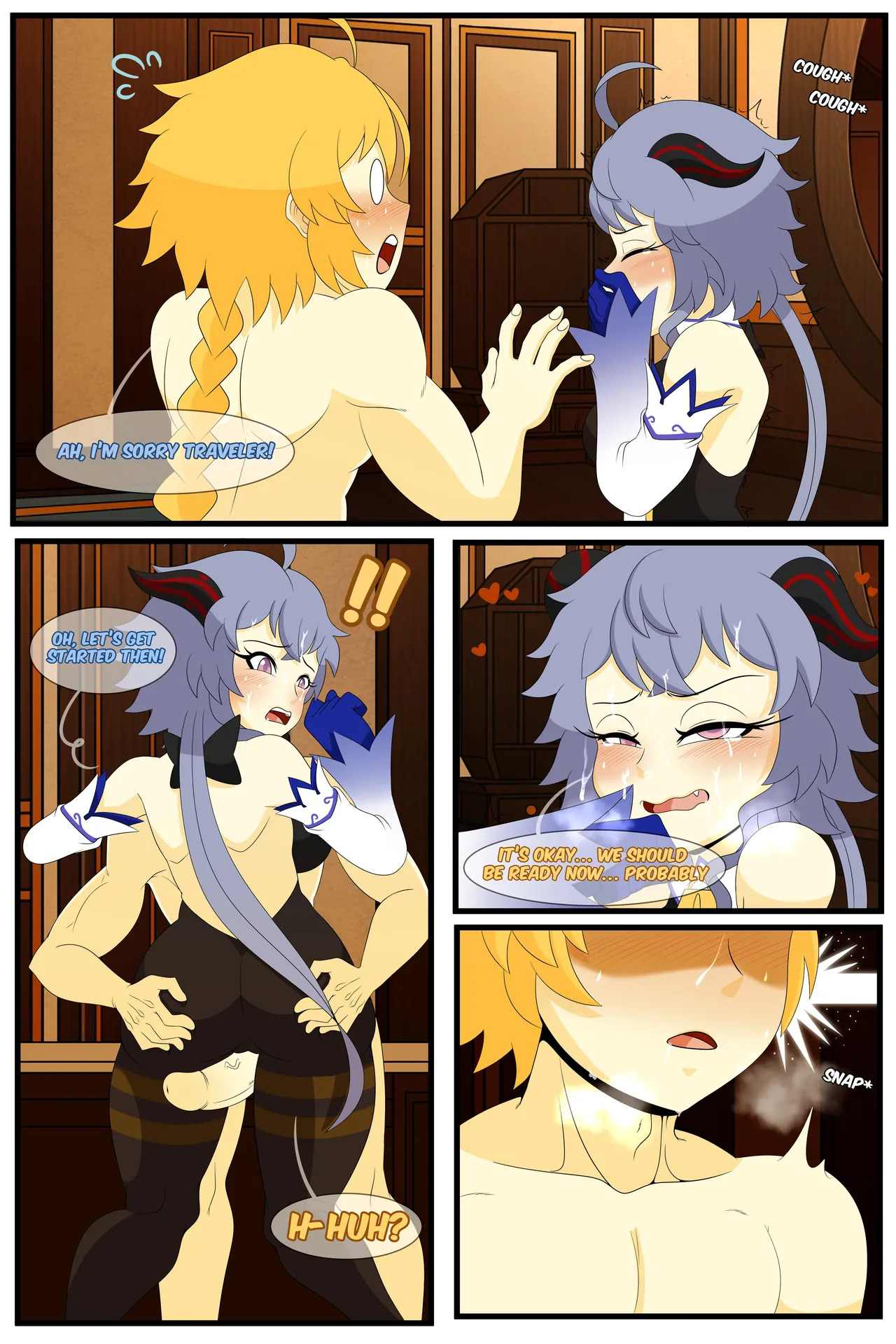 [Kawaii Tsun'aho (SenpaiLove)] Trading visions with Ganyu! [English] - Page 17