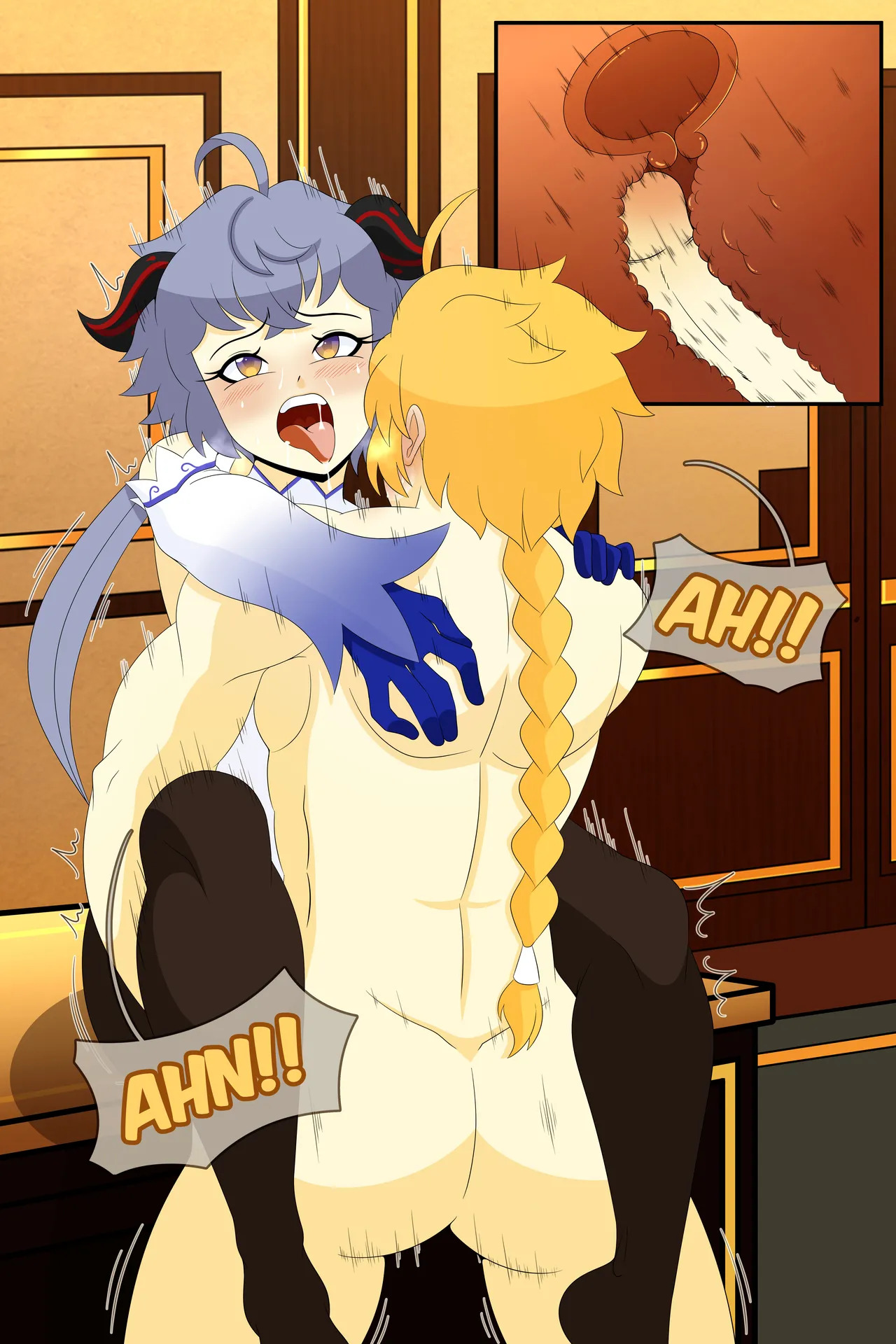 [Kawaii Tsun'aho (SenpaiLove)] Trading visions with Ganyu! [English] - Page 18
