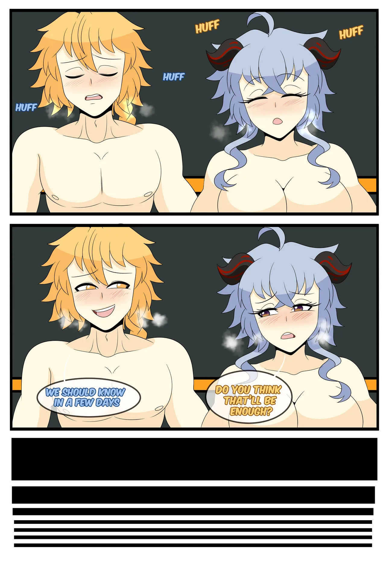 [Kawaii Tsun'aho (SenpaiLove)] Trading visions with Ganyu! [English] - Page 22