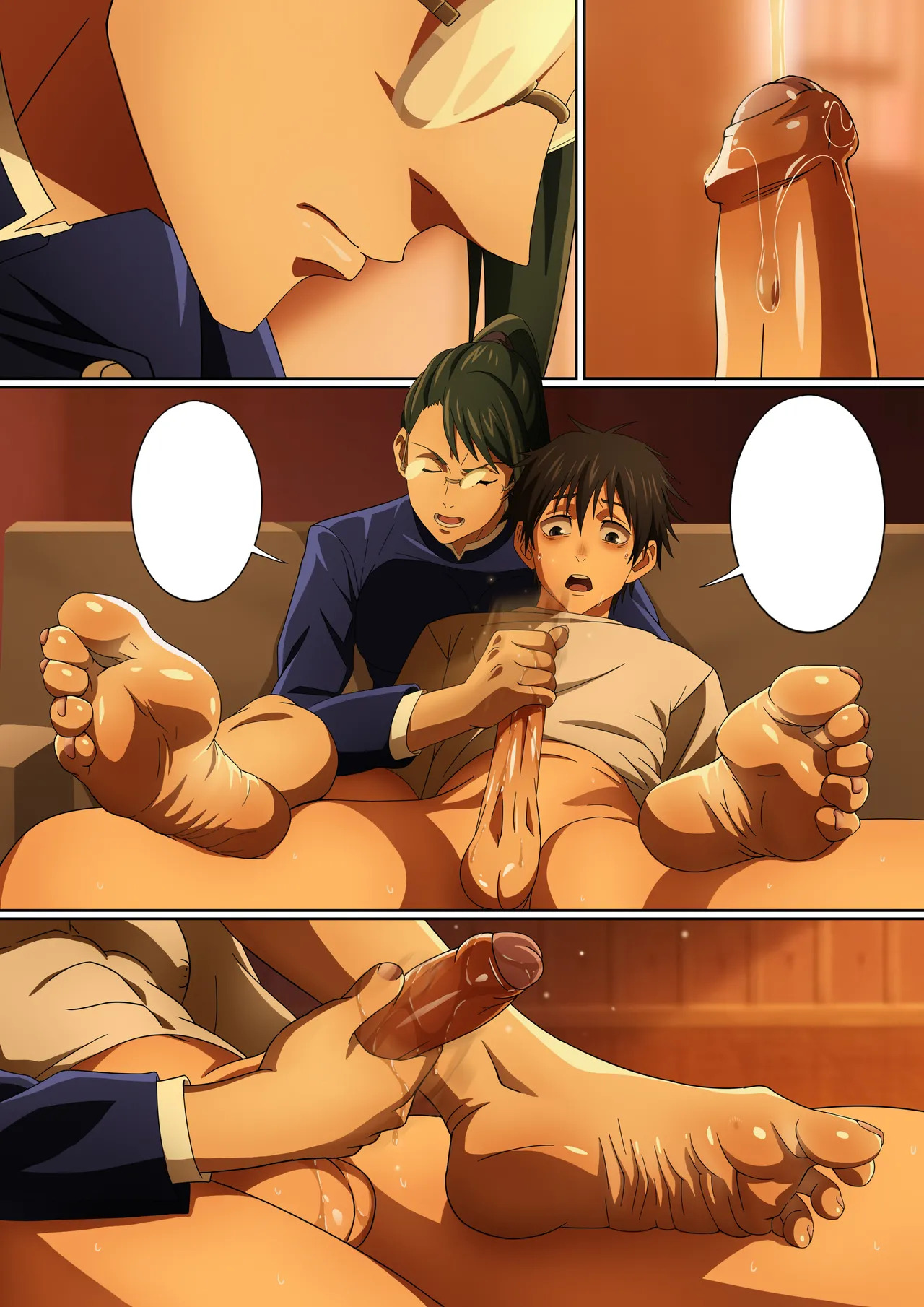 [Foot Croft][Manga] Drowning in Maki-sama's Toes 真希様の足先に溺れて - Page 40