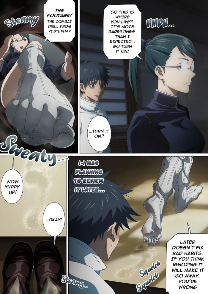[Foot Croft][Manga] Drowning in Maki-sama's Toes 真希様の足先に溺れて
