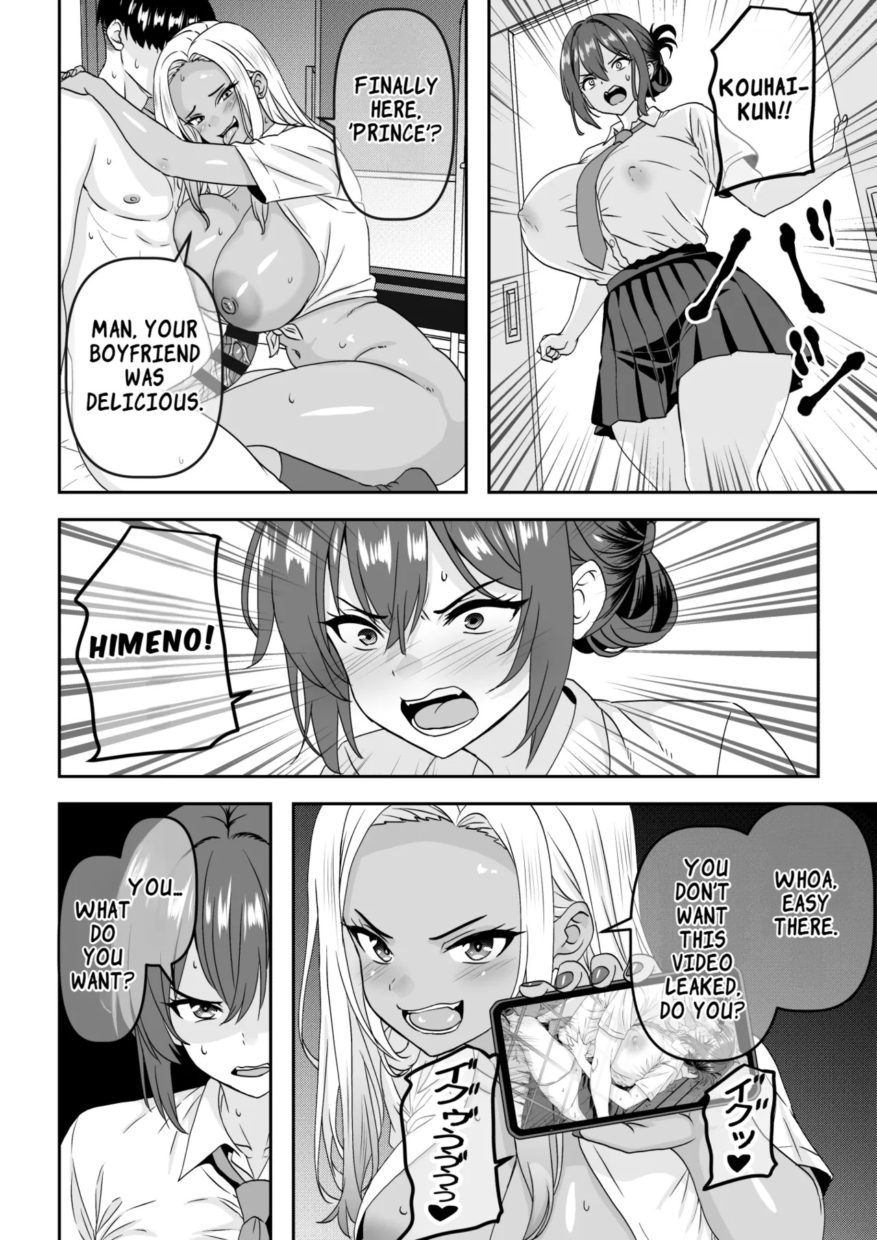 [Waribashi Kouka] "Teisou Gyakuten" Choushi ni Notta Ouji-sama-kei no Senpai, Netorarete Goukyuu Nouhakai Akume o Hirou shite shimau | Chastity Reversal — The Overconfident Prince‑like Senpai Ends Up Being Cheated On and Exposes a Breakdown-Level Crying Meltdown [English] [LKK•Scans] - Page 21