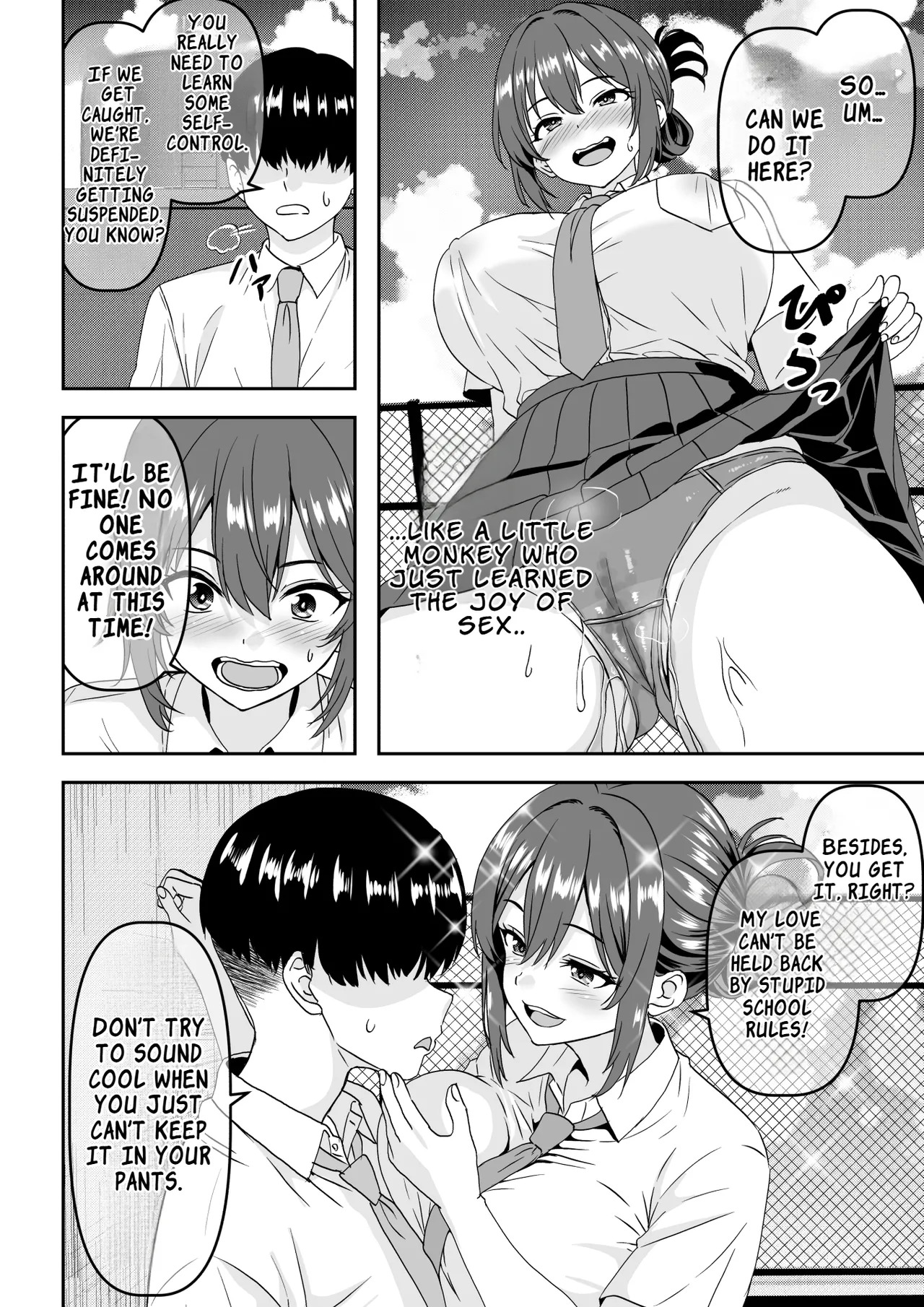 [Waribashi Kouka] "Teisou Gyakuten" Choushi ni Notta Ouji-sama-kei no Senpai, Netorarete Goukyuu Nouhakai Akume o Hirou shite shimau | Chastity Reversal — The Overconfident Prince‑like Senpai Ends Up Being Cheated On and Exposes a Breakdown-Level Crying Meltdown [English] [LKK•Scans] - Page 3