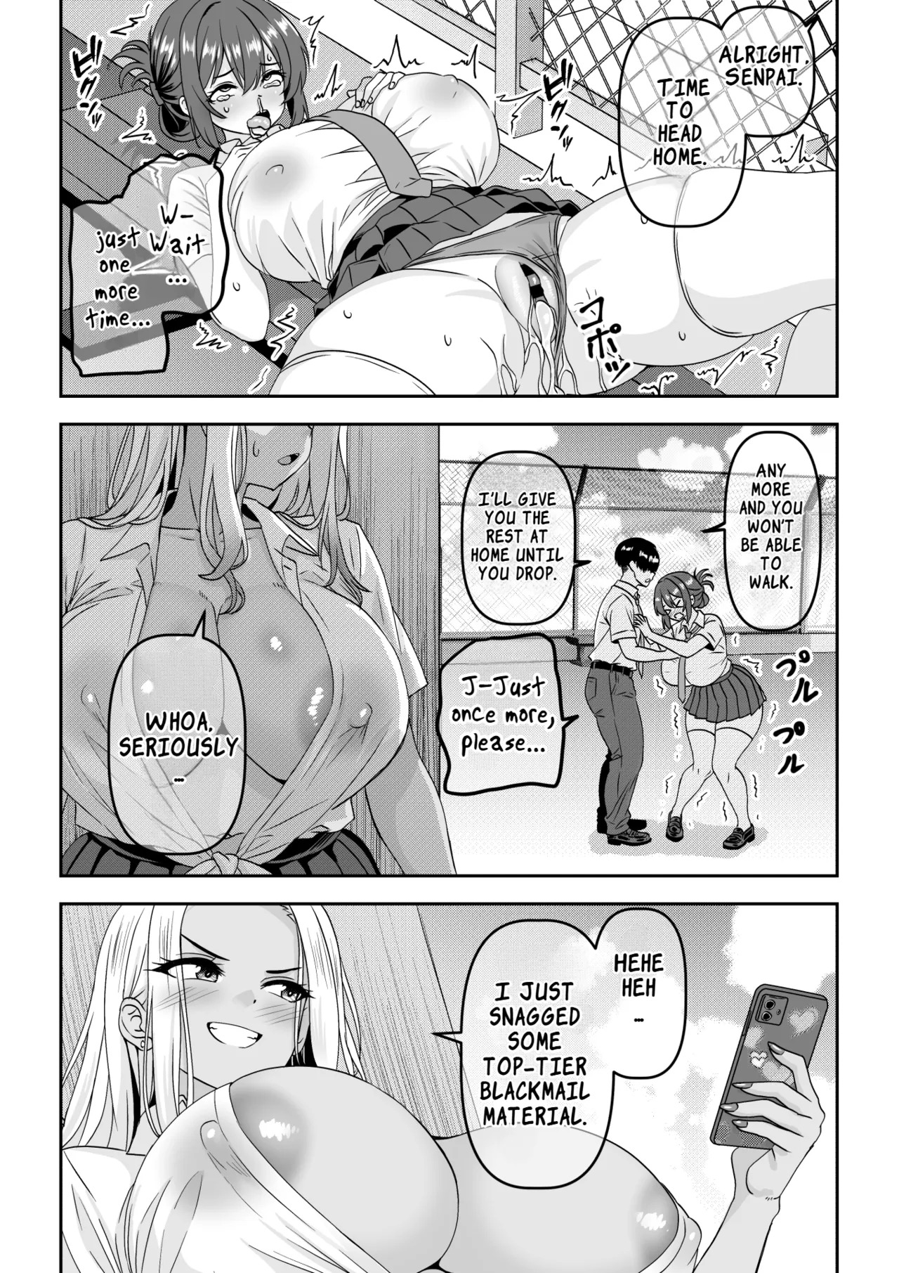 [Waribashi Kouka] "Teisou Gyakuten" Choushi ni Notta Ouji-sama-kei no Senpai, Netorarete Goukyuu Nouhakai Akume o Hirou shite shimau | Chastity Reversal — The Overconfident Prince‑like Senpai Ends Up Being Cheated On and Exposes a Breakdown-Level Crying Meltdown [English] [LKK•Scans] - Page 9