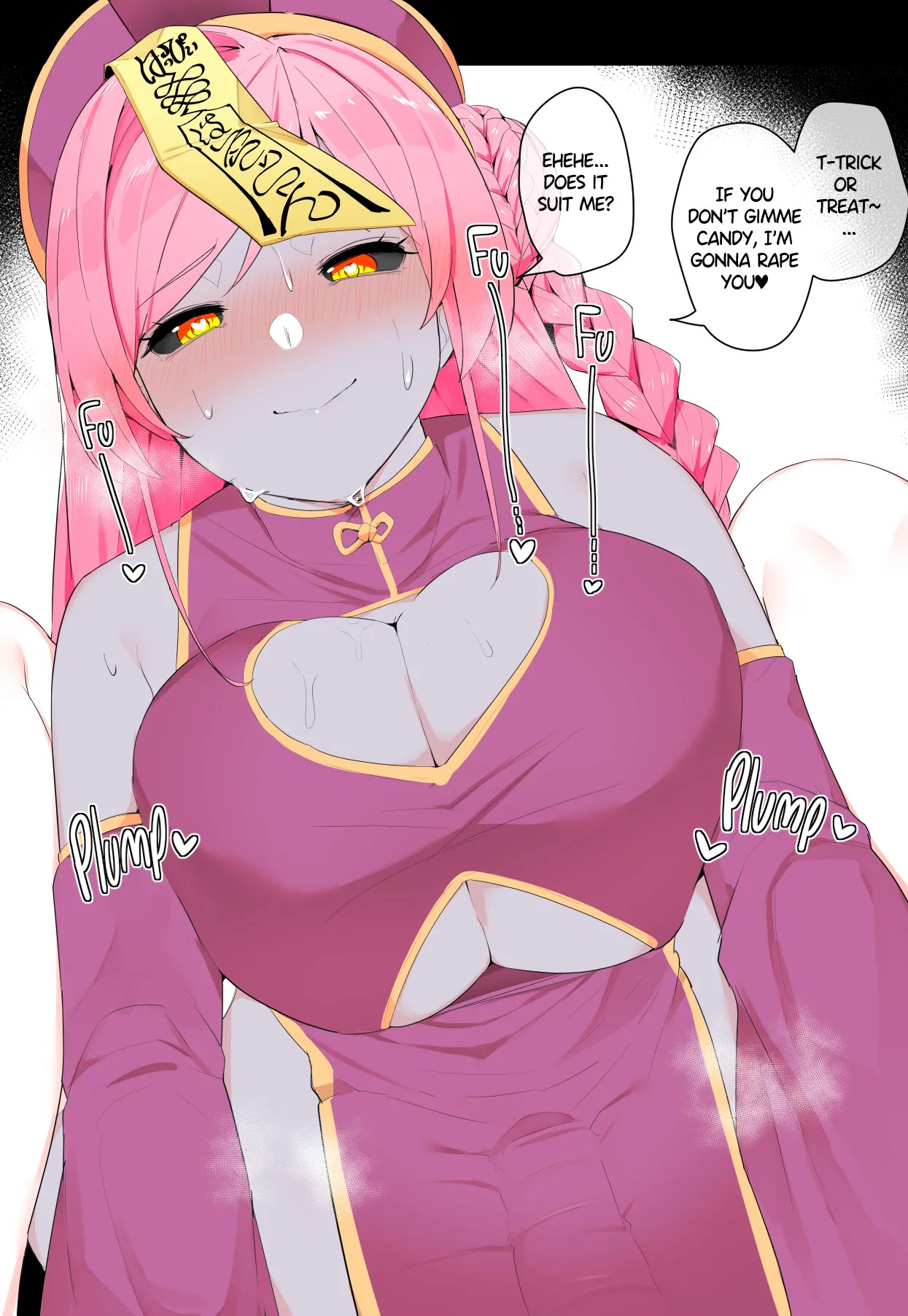 [Kassai] Halloween with a Jiangshi Cosplaying Girlfriend - Page 27