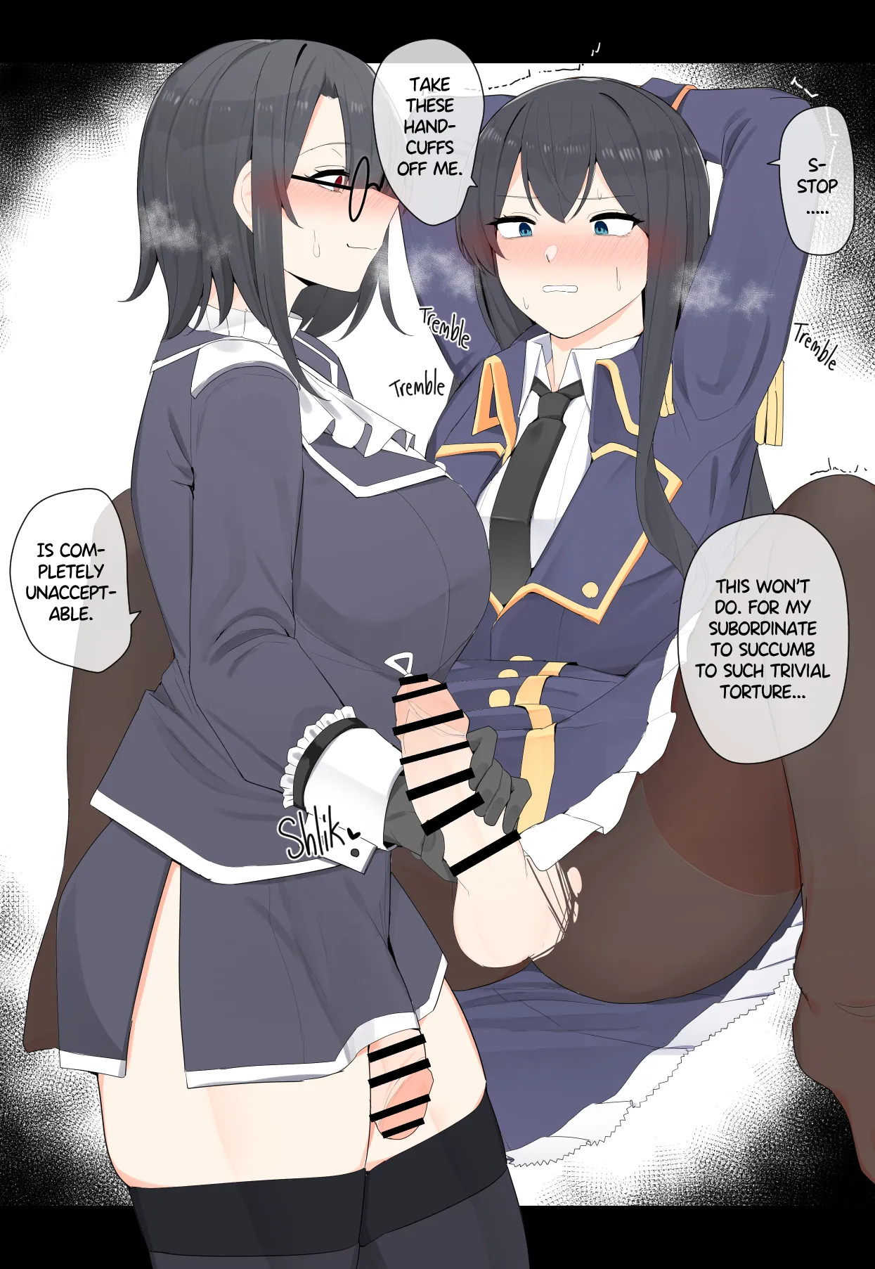[Kassai] Trained by a Futanari Soldier - Page 41