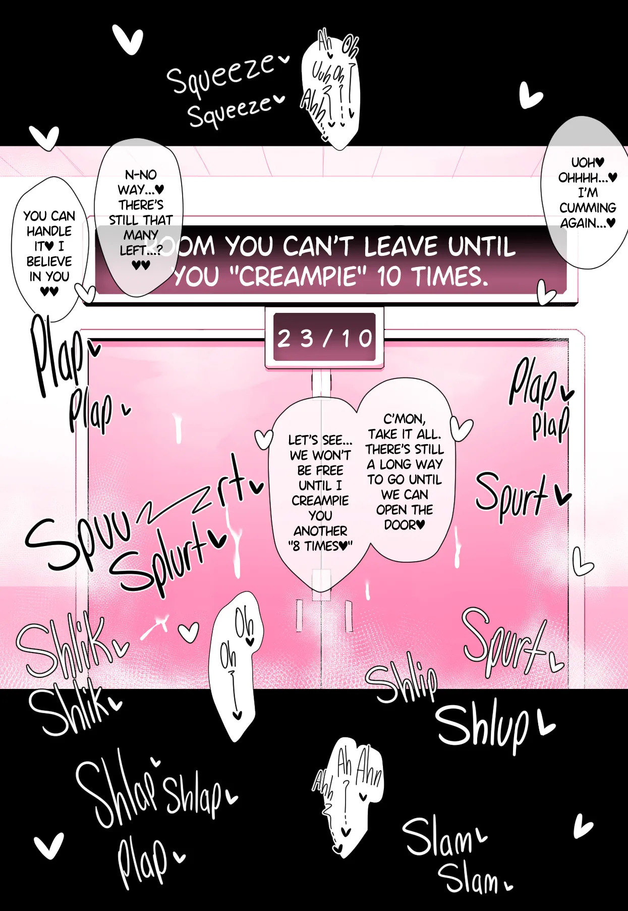 [Kassai] Room You Can’t Leave Until You Creampie 10 Times - Page 34
