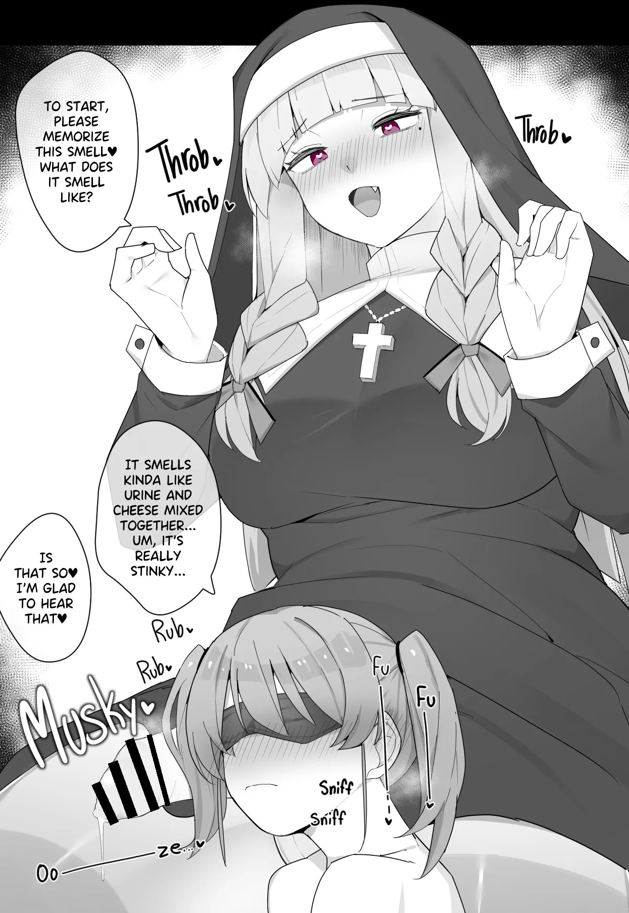 [Kassai] Baptized by a Futanari Nun - Page 30