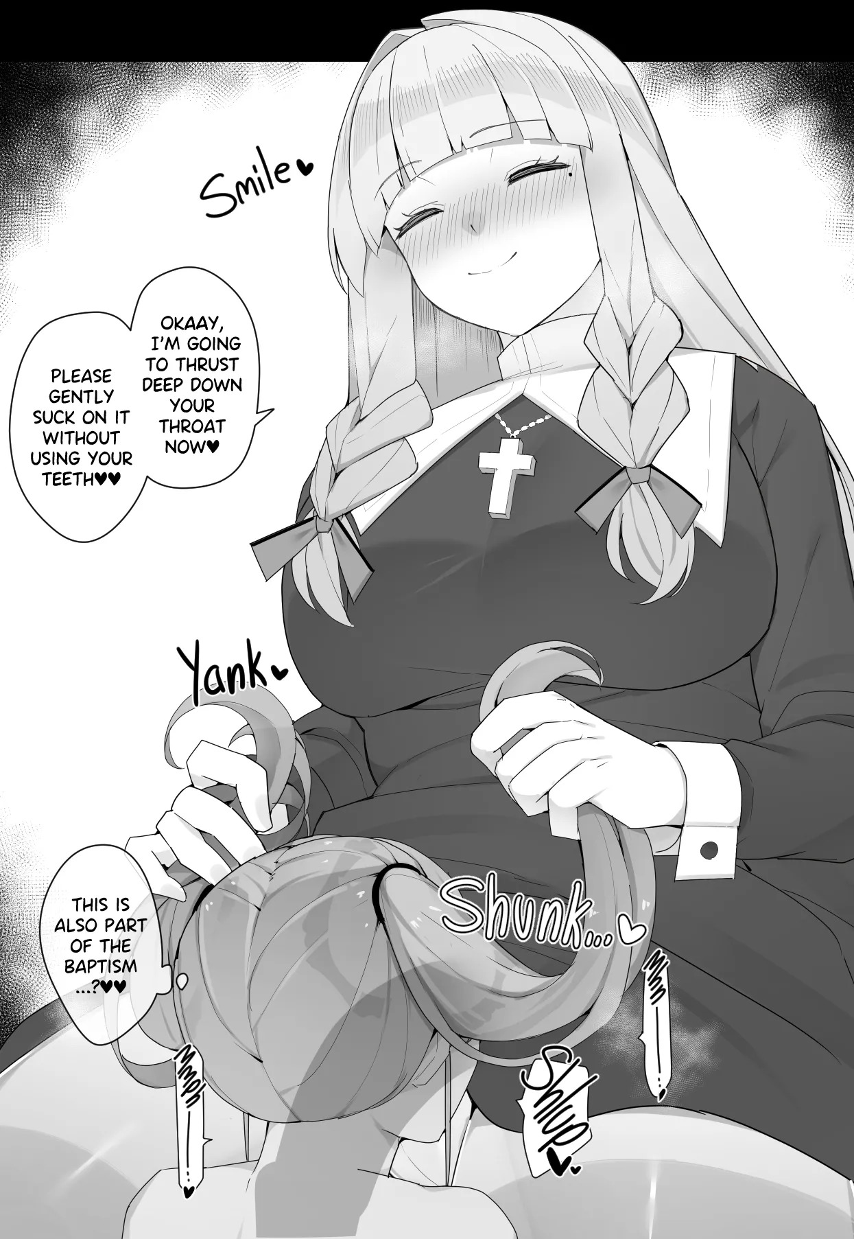 [Kassai] Baptized by a Futanari Nun - Page 45