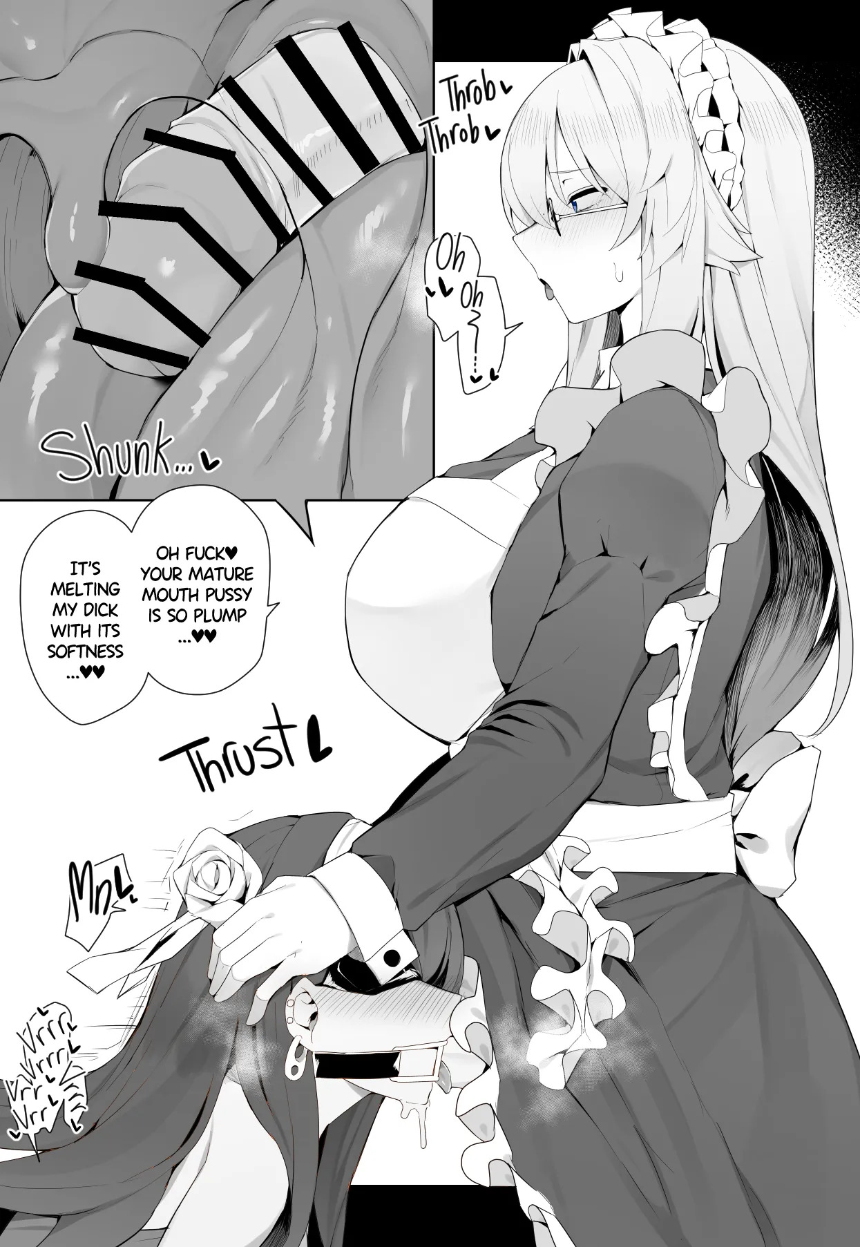 [Kassai] Temporarily Mature Little Lady and the Head Maid - Page 27